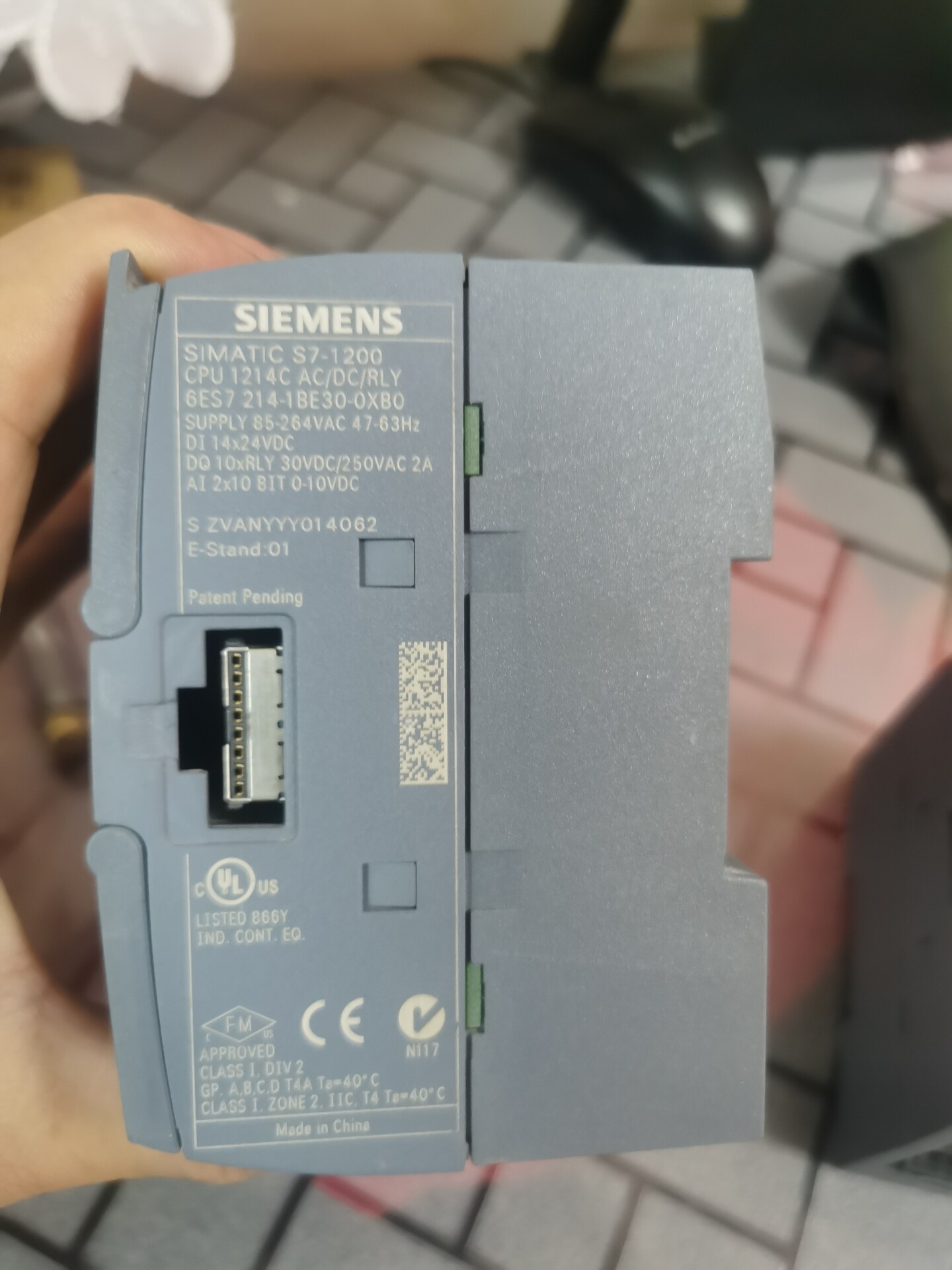 Siemens 6ES7214-1BE30-0XB0 CPU 1214C 2