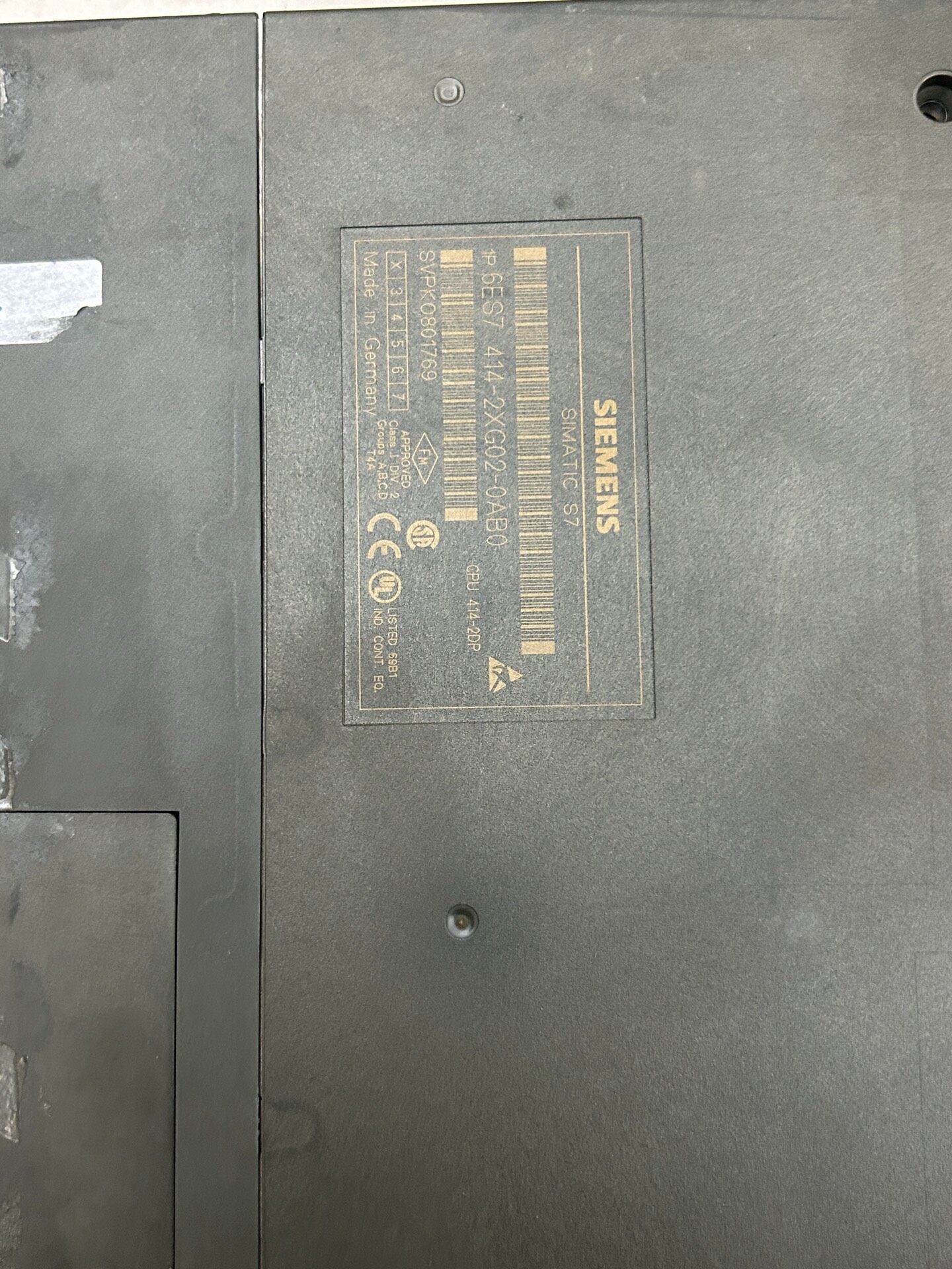Siemens 6ES7414-2XG04-0AB0 CPU 414-2 3