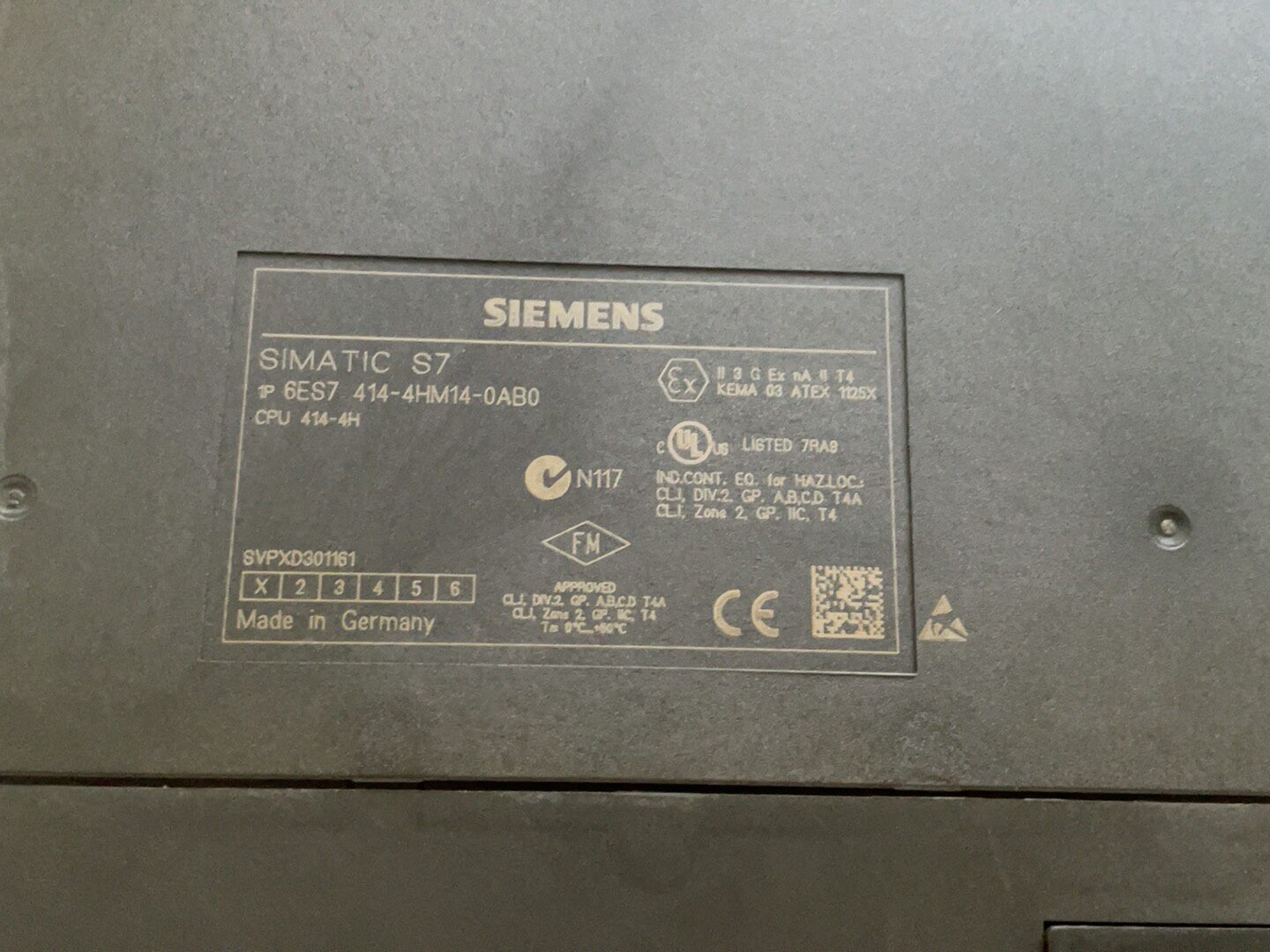 Siemens 6ES7414-4HM14-0AB0 CPU 414H