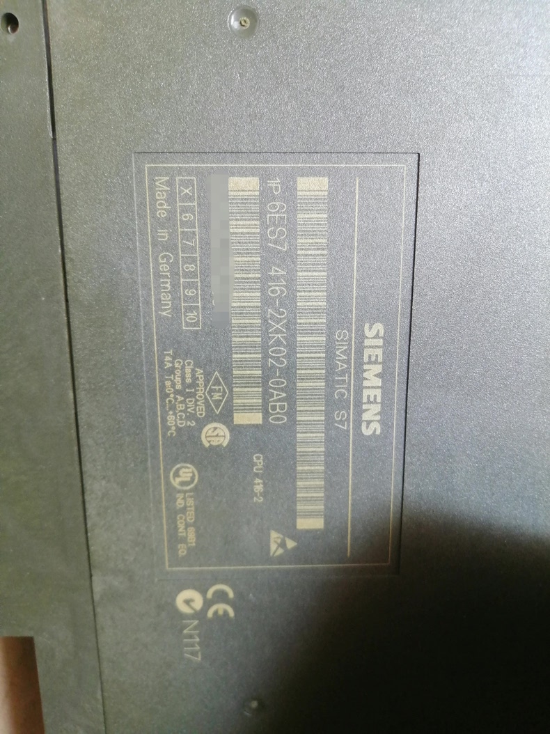 Siemens 6ES7416-2XK02-0AB0 CPU 416-2