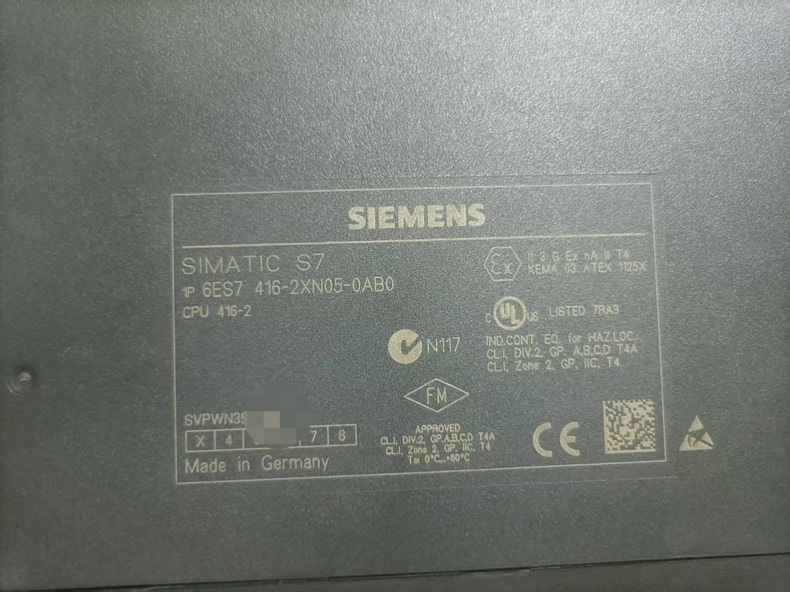 Siemens 6ES7416-2XN05-0AB0 CPU 416-2