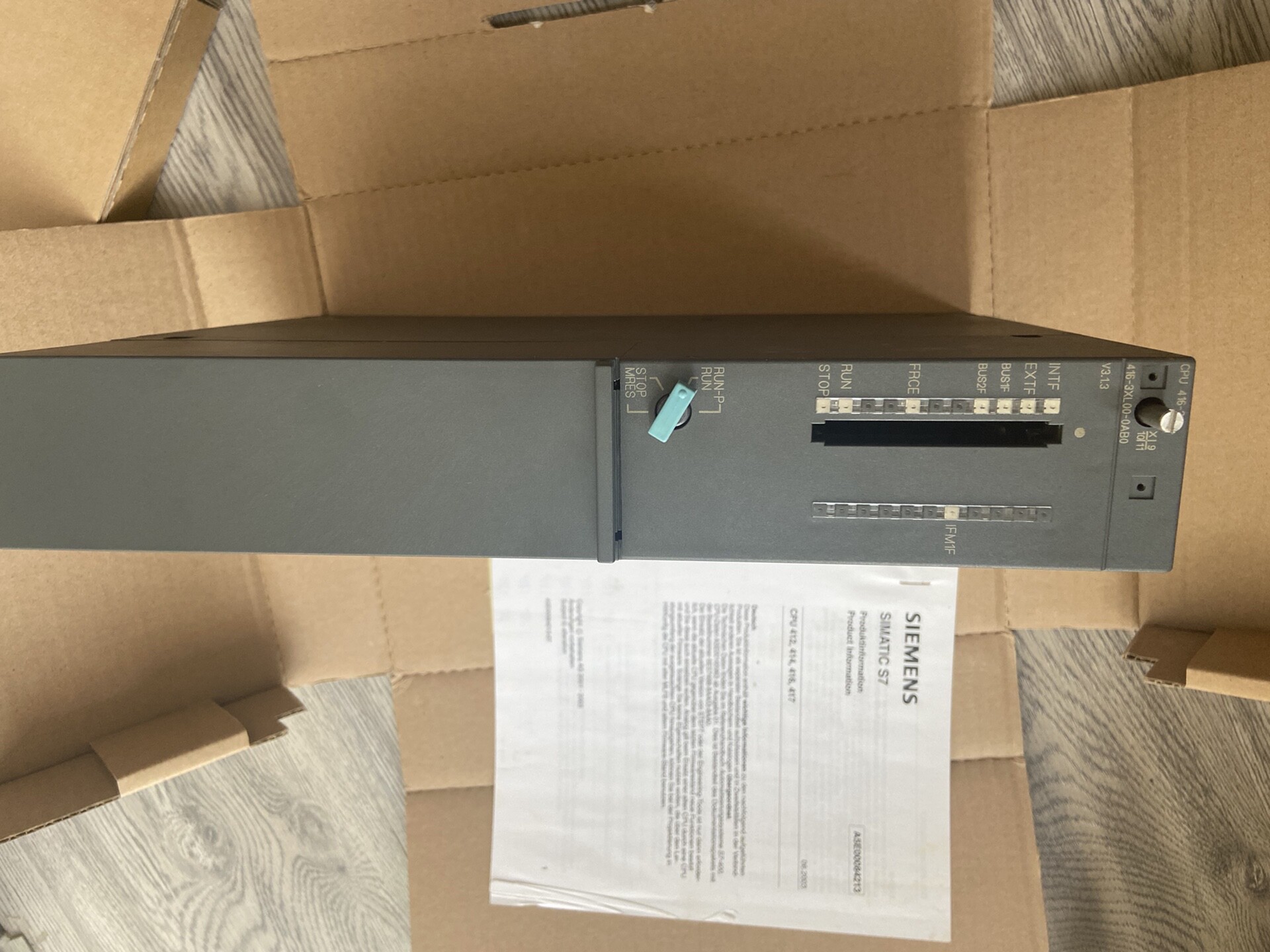 Siemens 6ES7416-3XL00-0AB0 CPU 416-3 2