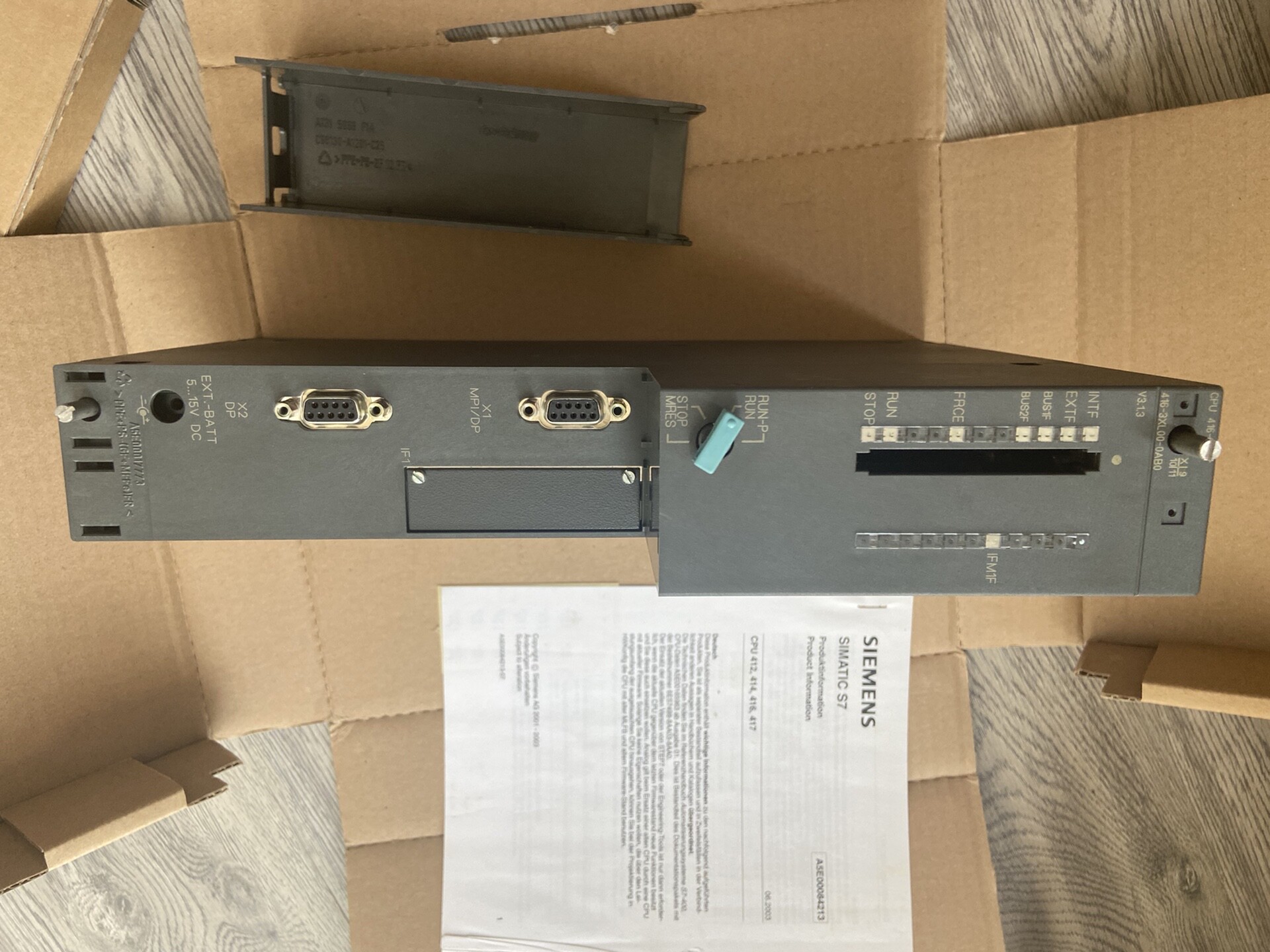 Siemens 6ES7416-3XL00-0AB0 CPU 416-3 3