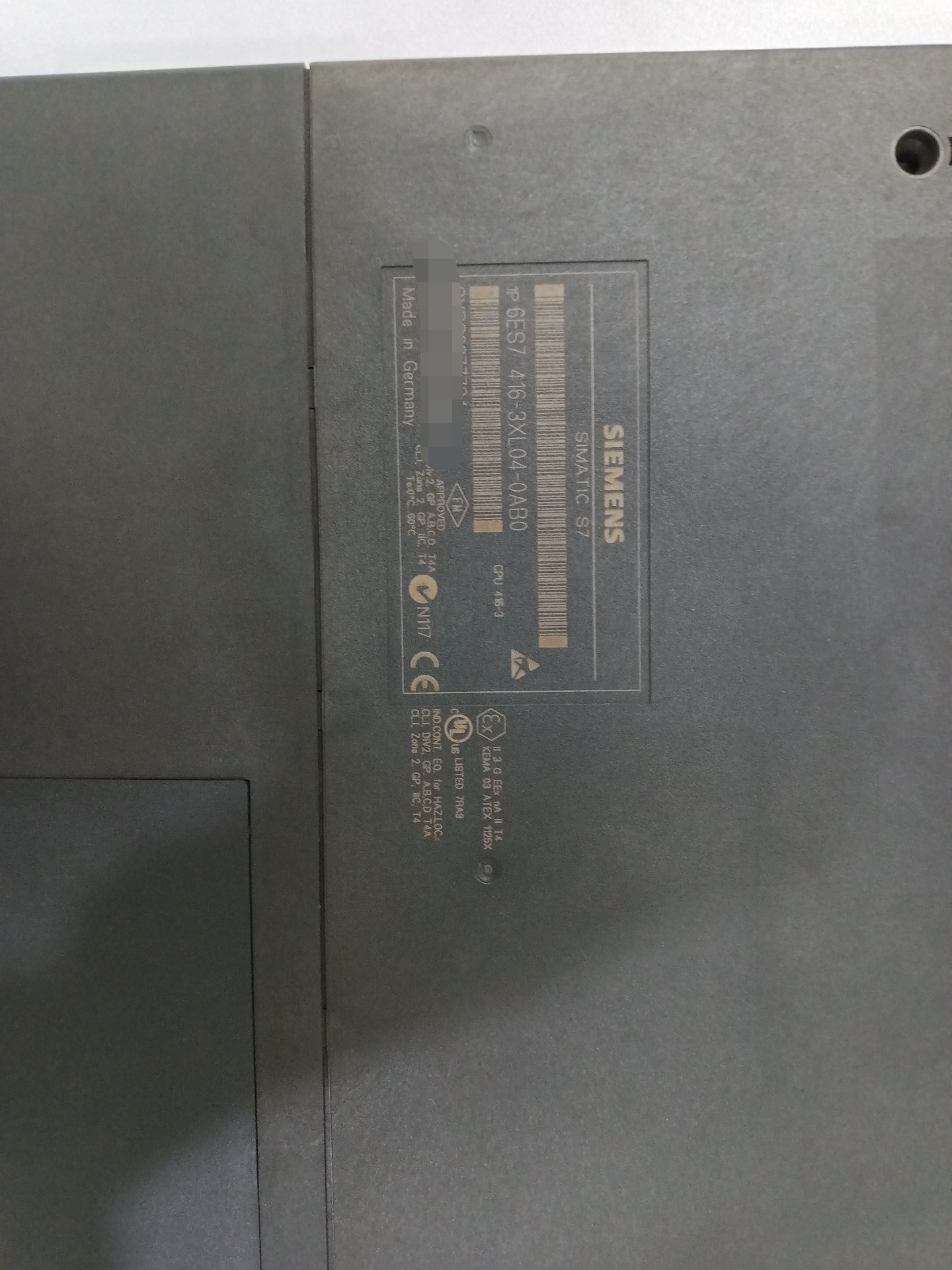 Siemens 6ES7416-3XL04-0AB0 CPU 416-3