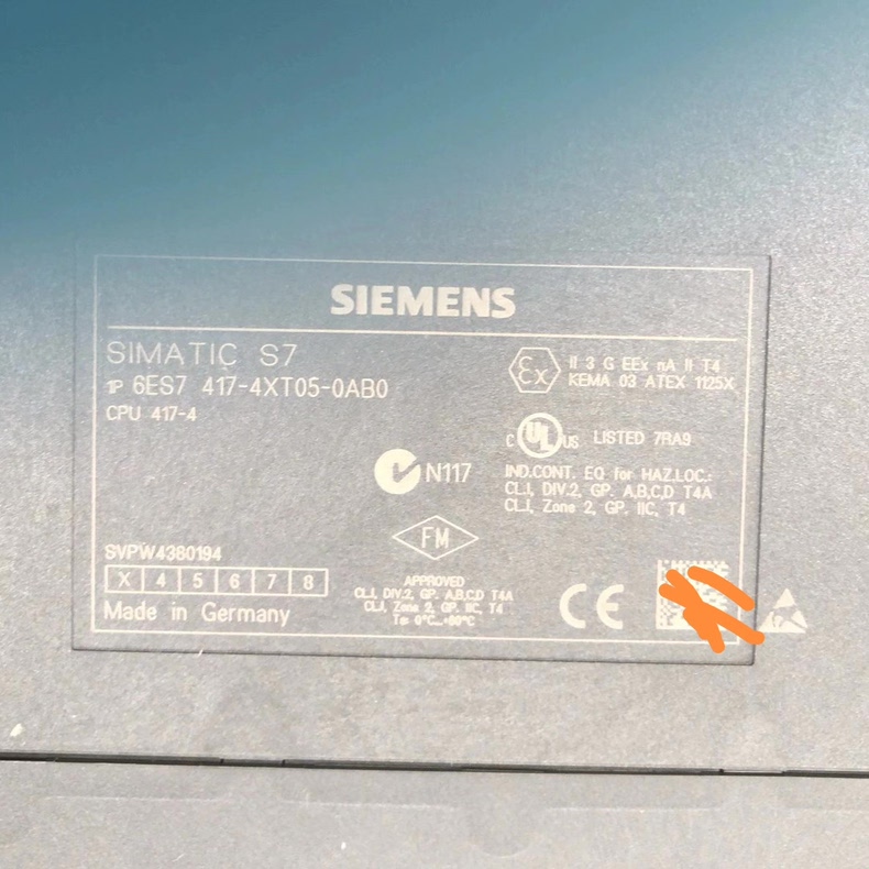 Siemens 6ES7417-4XT05-0AB0 CPU 417-4 6