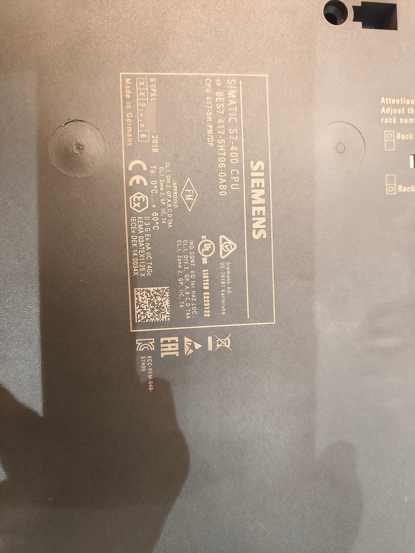 Siemens 6ES7417-5HT06-0AB0 4