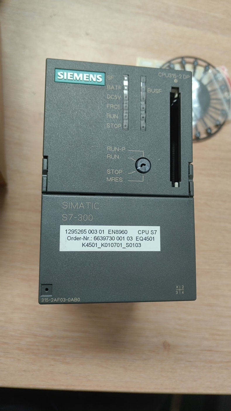 Siemens 6ES7315-2AF03-0AB0 CPU 315-2 DP