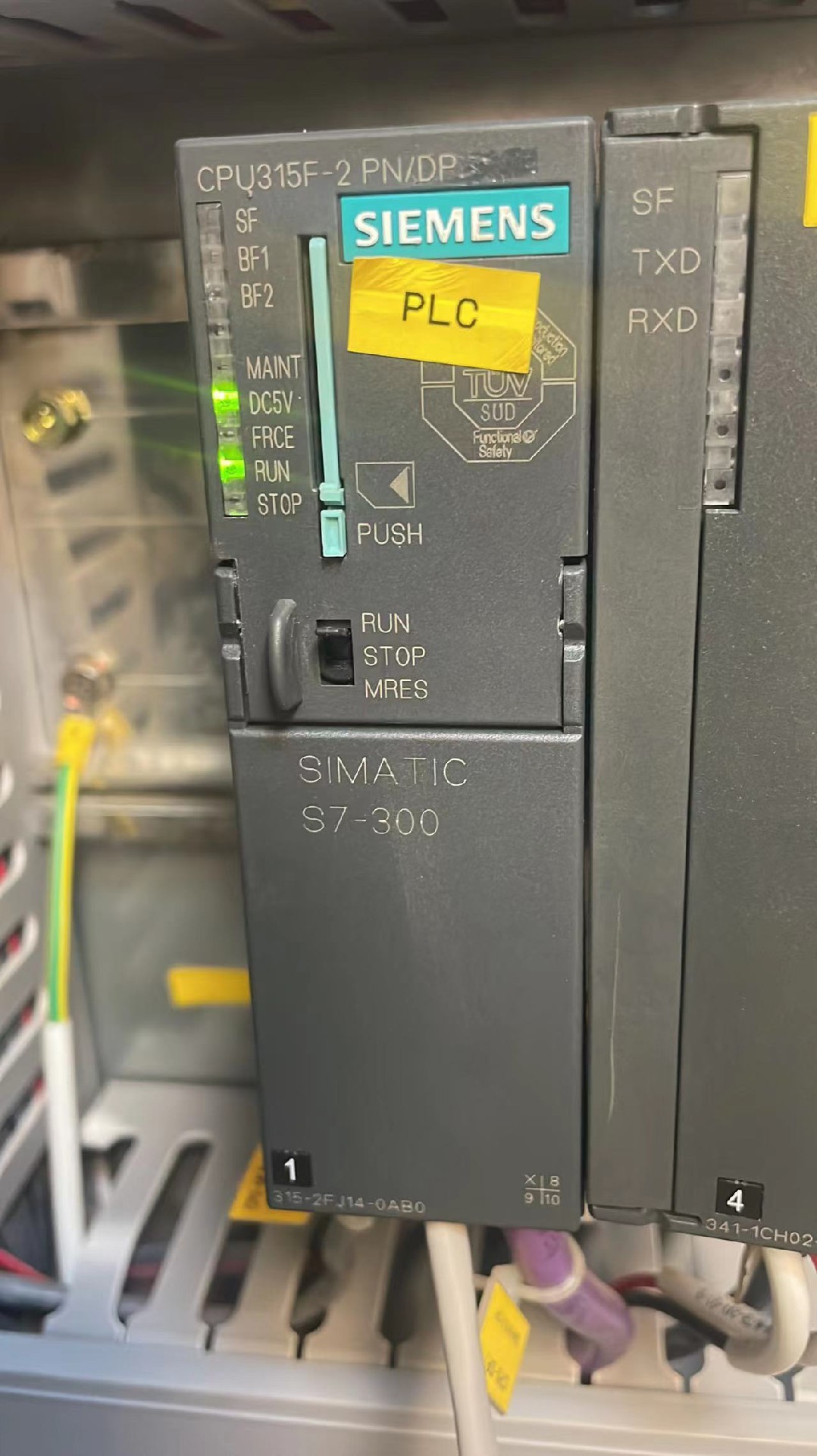 Siemens 6ES7315-2FJ14-0AB0 CPU 315F 2