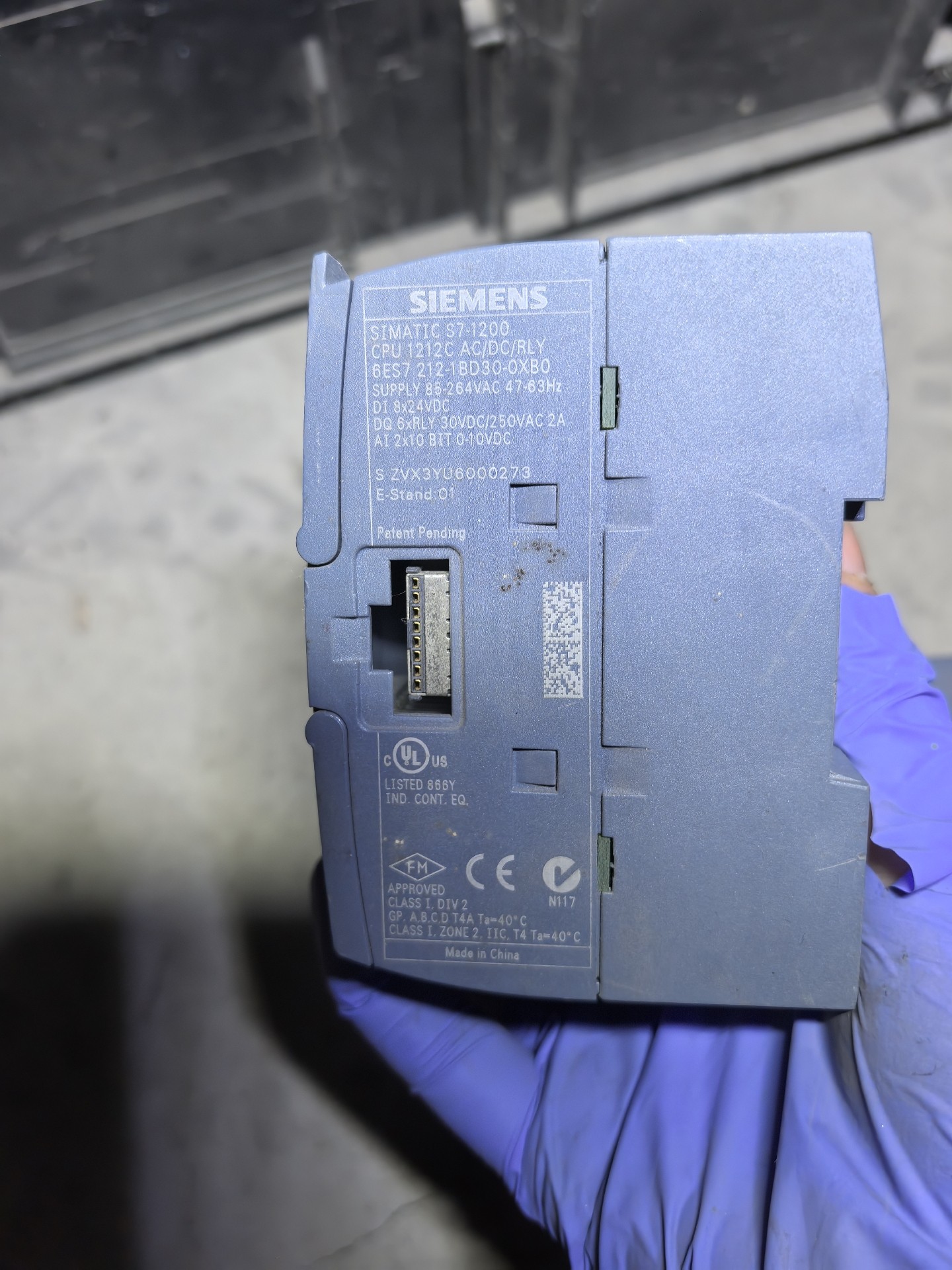 Siemens 6ES7211-1BD30-0XB0 CPU 1211C 3