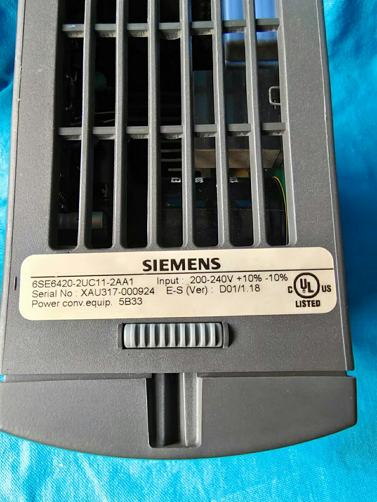 Siemens 6SE6420-2UC11-2AA1 MICROMASTER 420 4