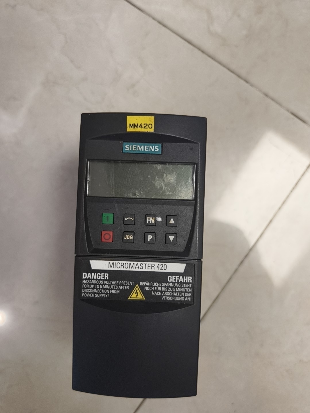 Siemens 6SE6420-2UC12-5AA1 MICROMASTER 420