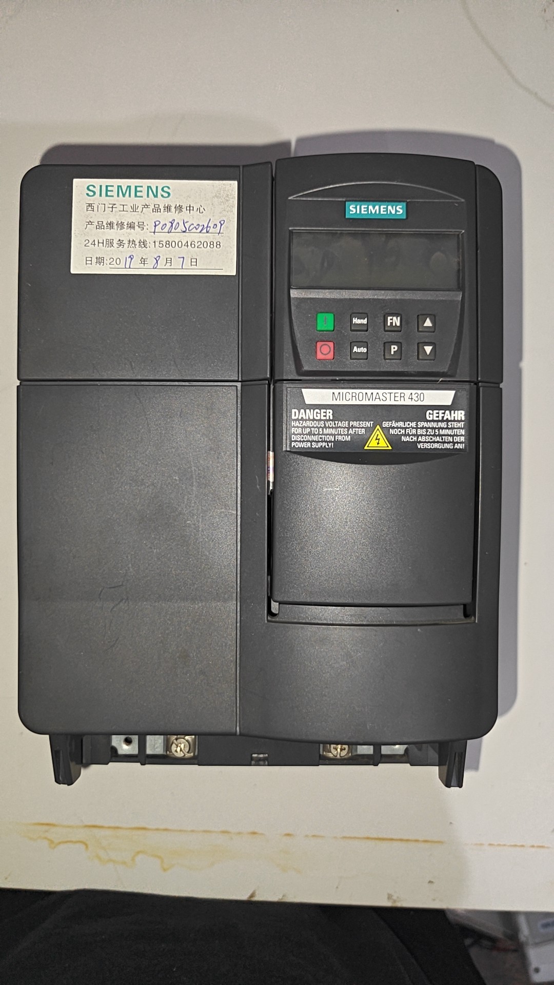 Siemens 6SE6430-2AD31-8DA0 MICROMASTER 430