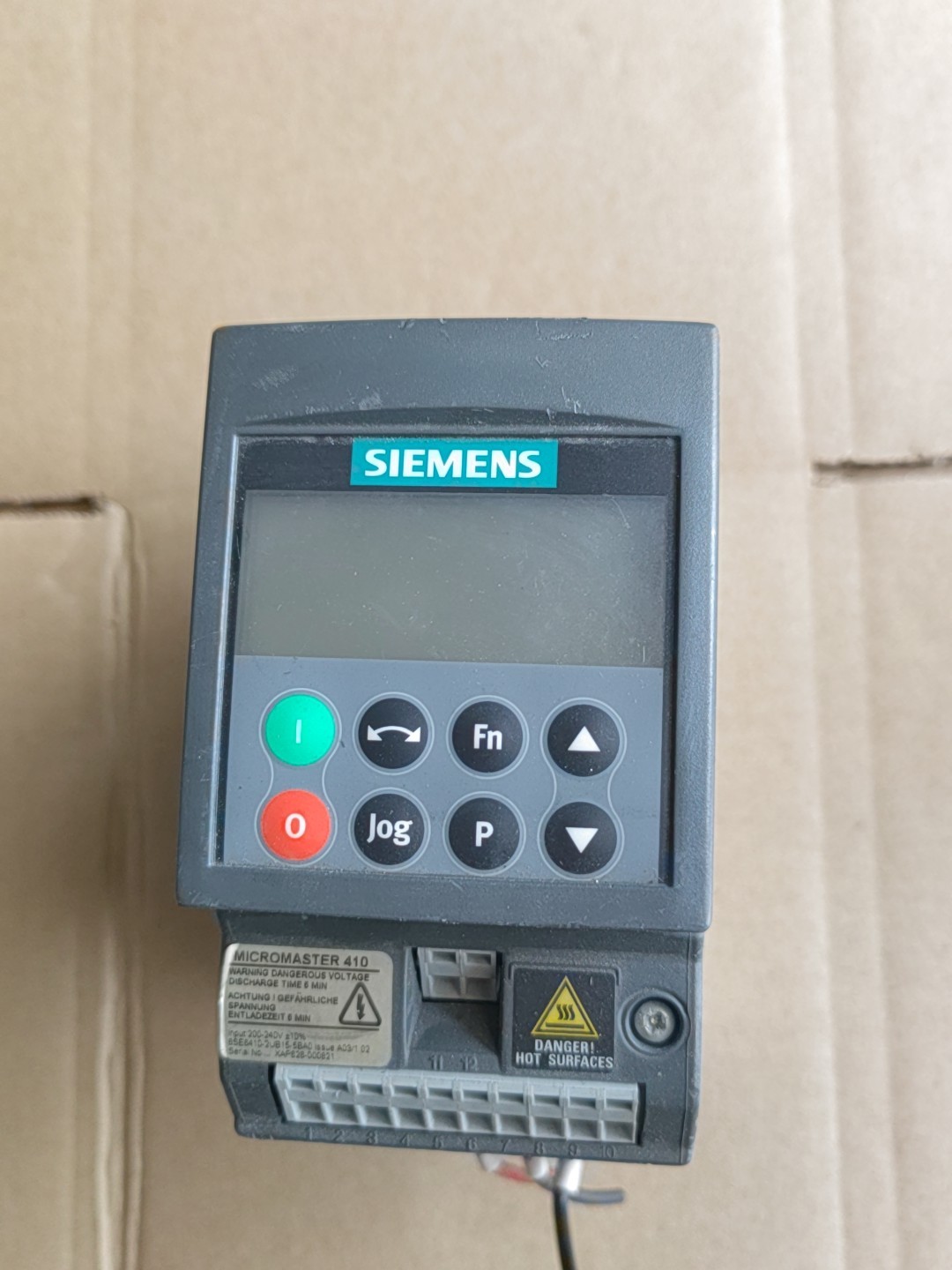 Siemens 6SE6410-2UB15-5BA0 MICROMASTER 410