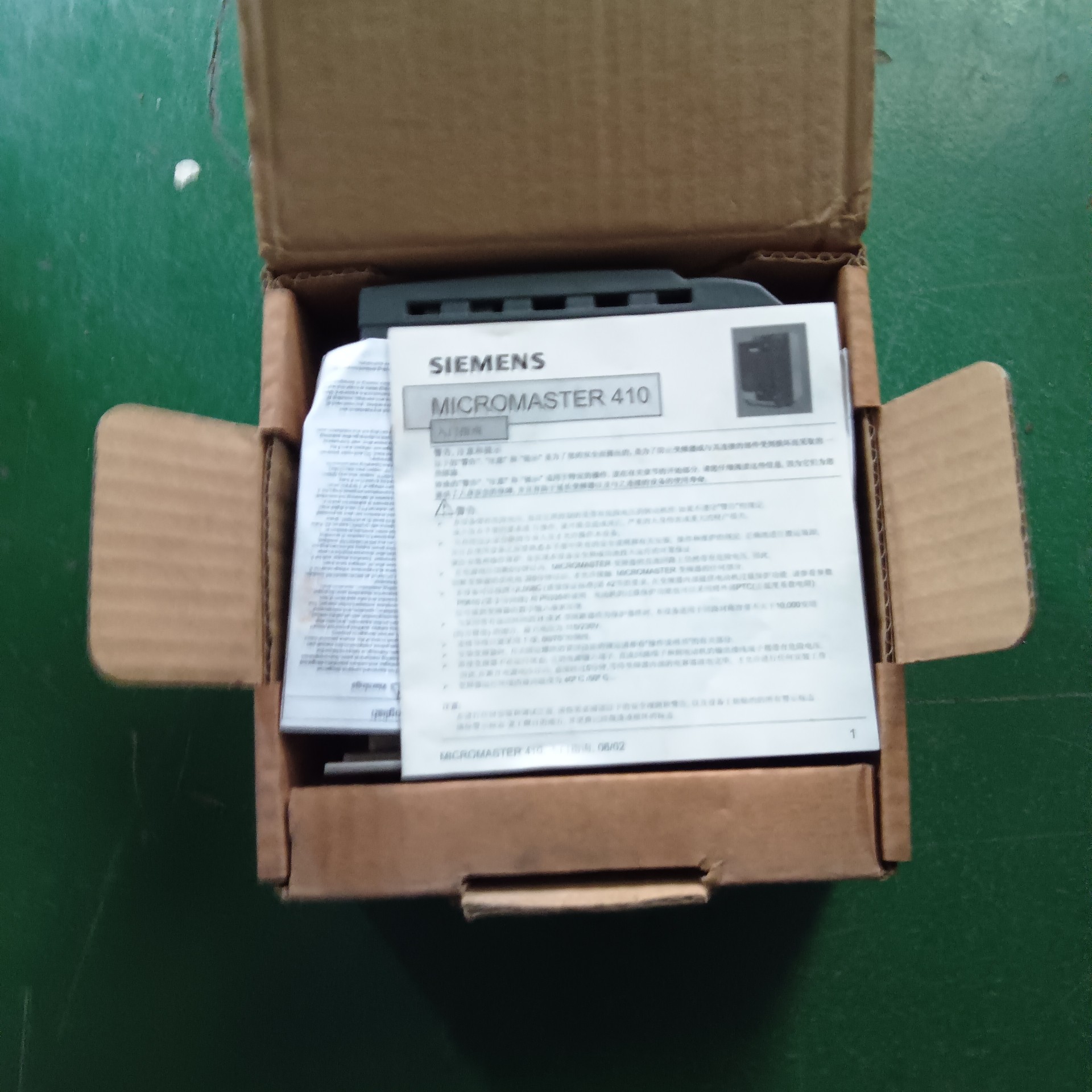 Siemens 6SE6410-2UB17-5BA0 MICROMASTER 410 4
