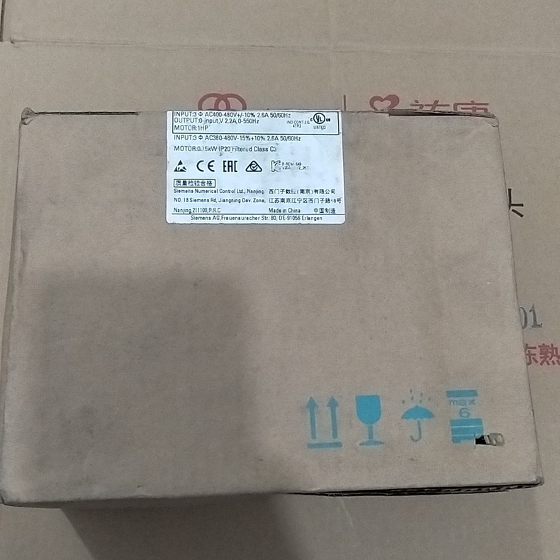 Siemens 6SL3210-5BE17-5CV0 SINAMICS V20 4