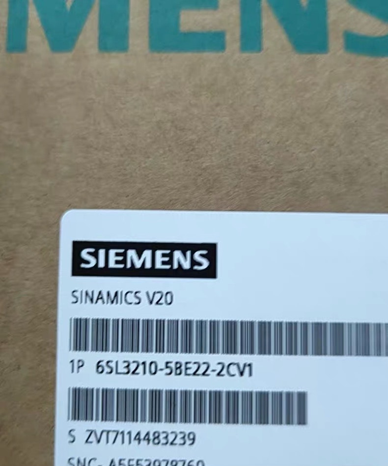 Siemens 6SL3210-5BE22-2CV1 SINAMICS V20