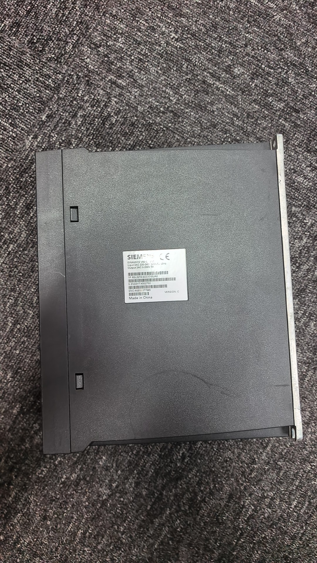 Siemens 6SL3210-5CC17-0UA0 SINAMICS V60 2