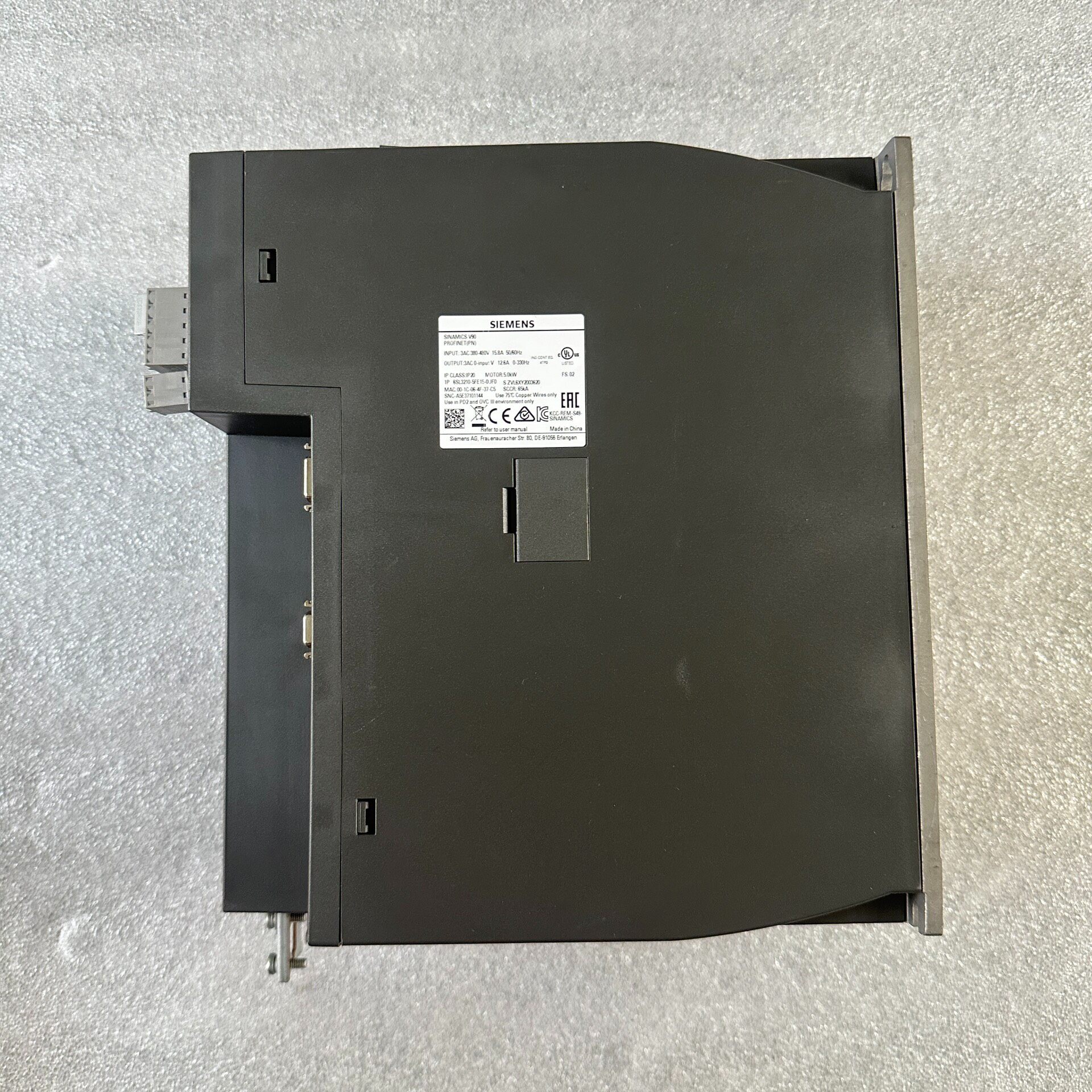 Siemens 6SL3210-5FE15-0UF0 SINAMICS V90 2