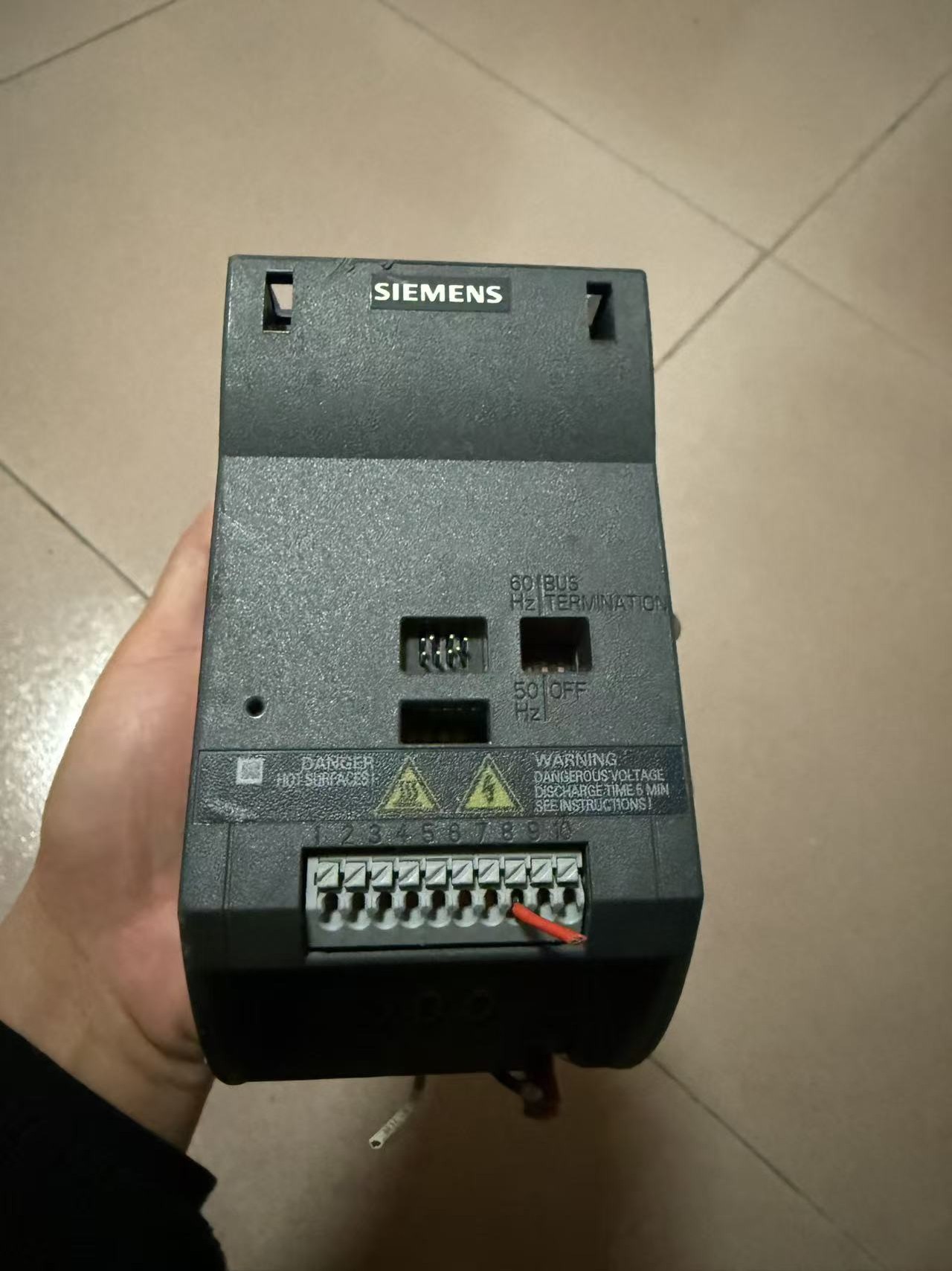 Siemens 6SL3211-0KB11-2UB1 SINAMICS G110 4