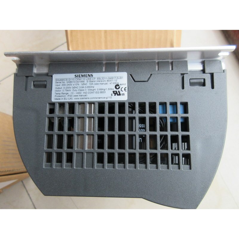 Siemens 6SL3211-0KB17-5UB1 SINAMICS G110 2