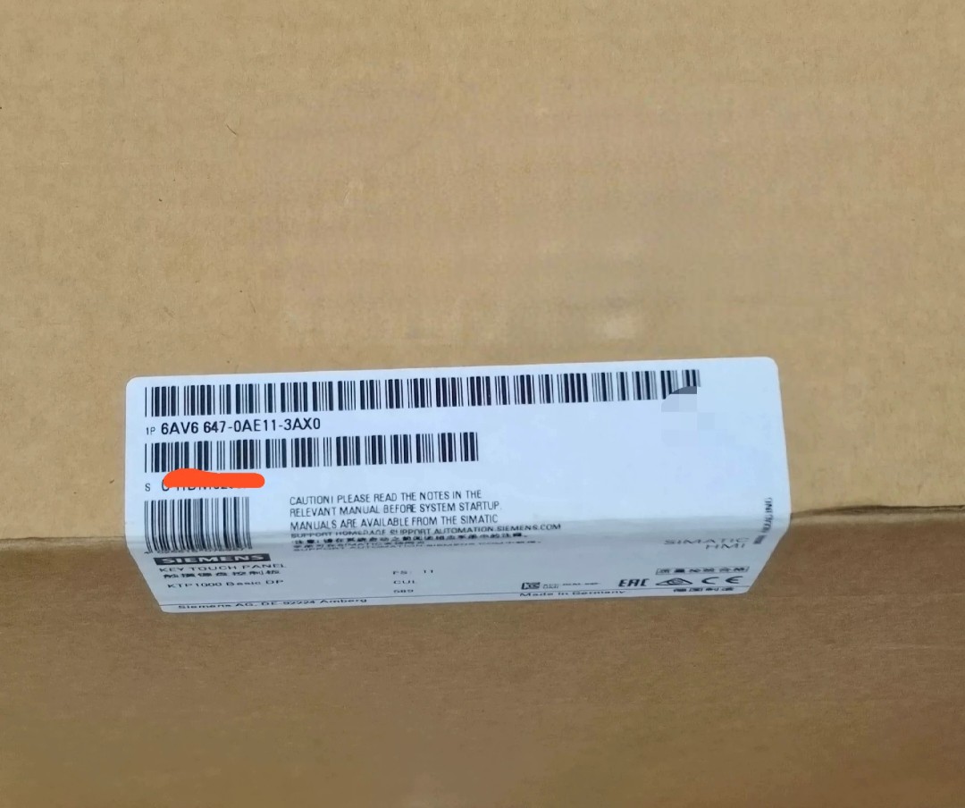 Siemens 6AV6647-0AE11-3AX0 KTP1000 6