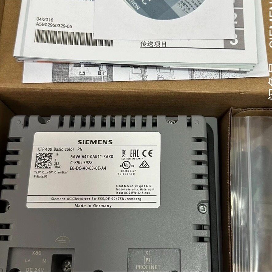 Siemens 6AV6647-0AK11-3AX1 KTP400 3