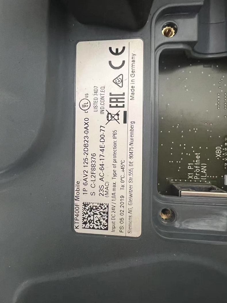 Siemens 6AV2125-2DB23-0AX0 KTP400F 3