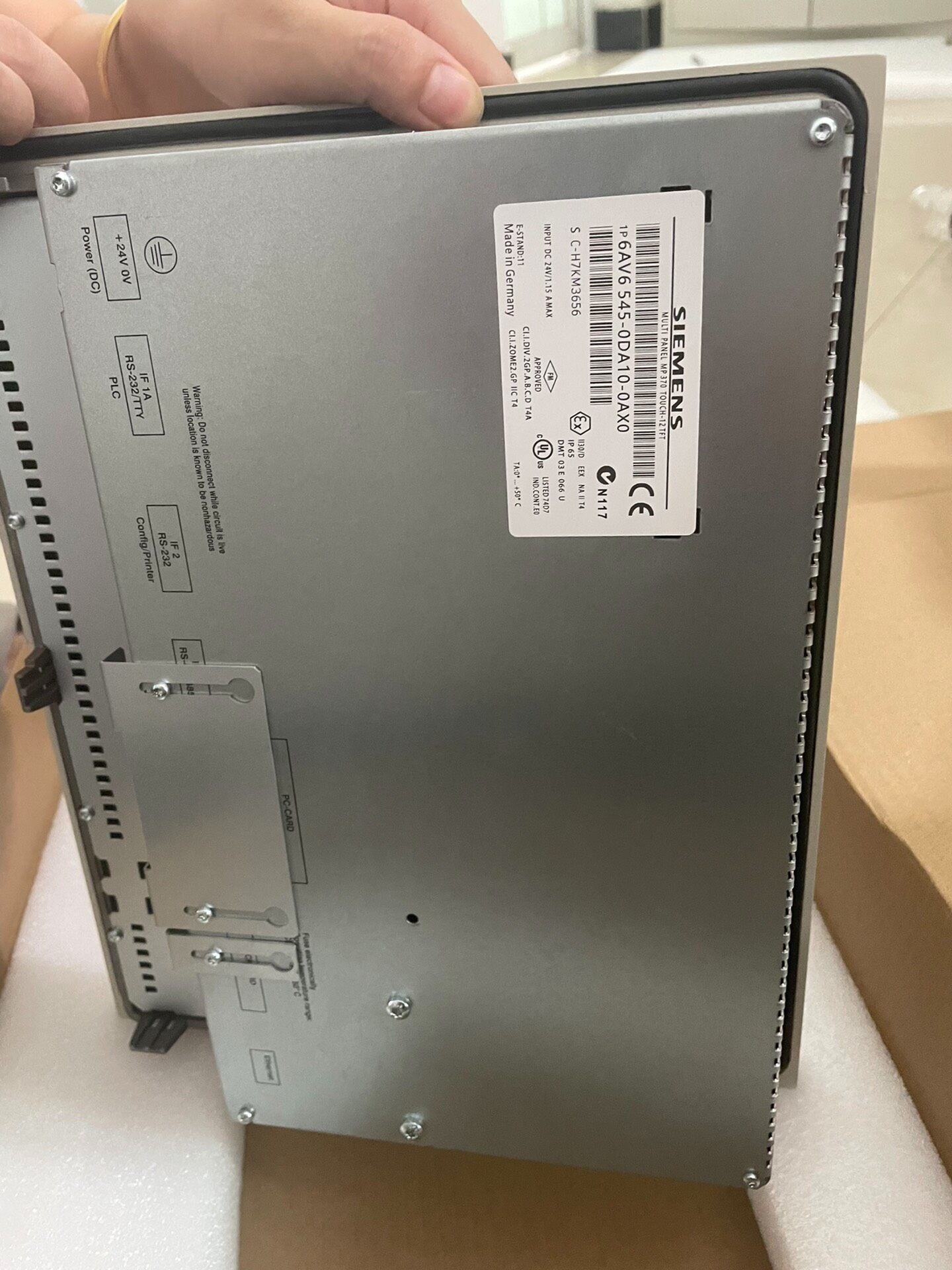 Siemens 6AV6545-0DA10-0AX0 MP370 2