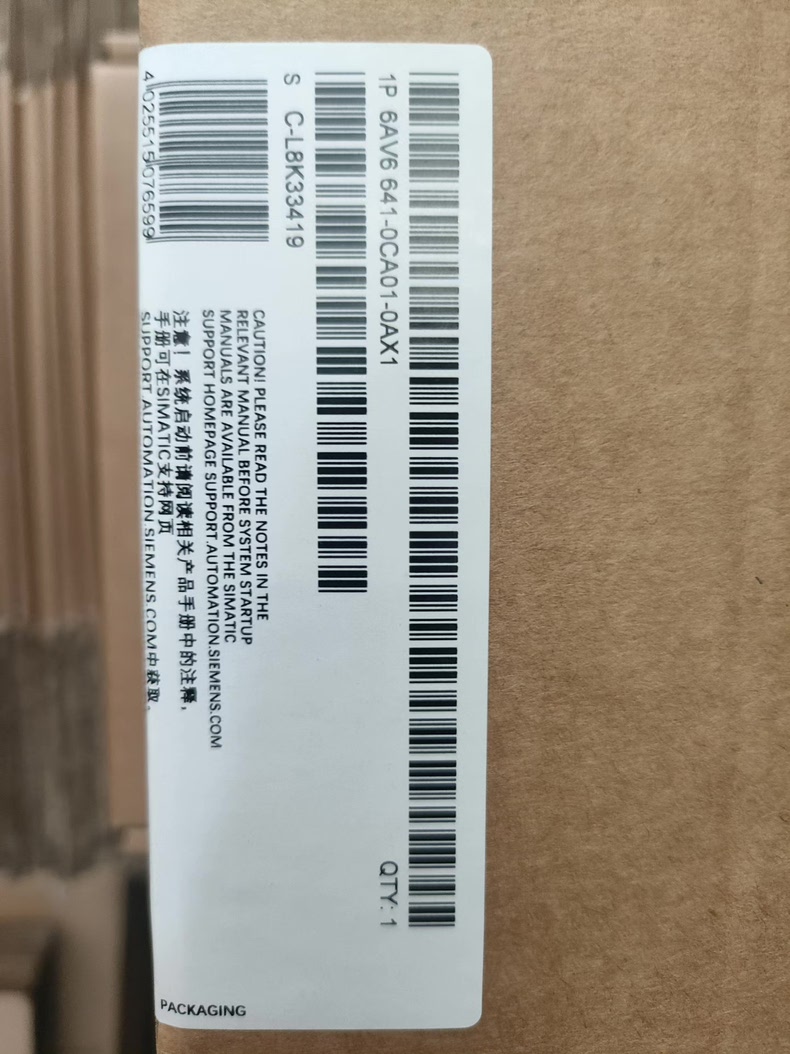 Siemens 6AV6641-0CA01-0AX1 OP 77B 4
