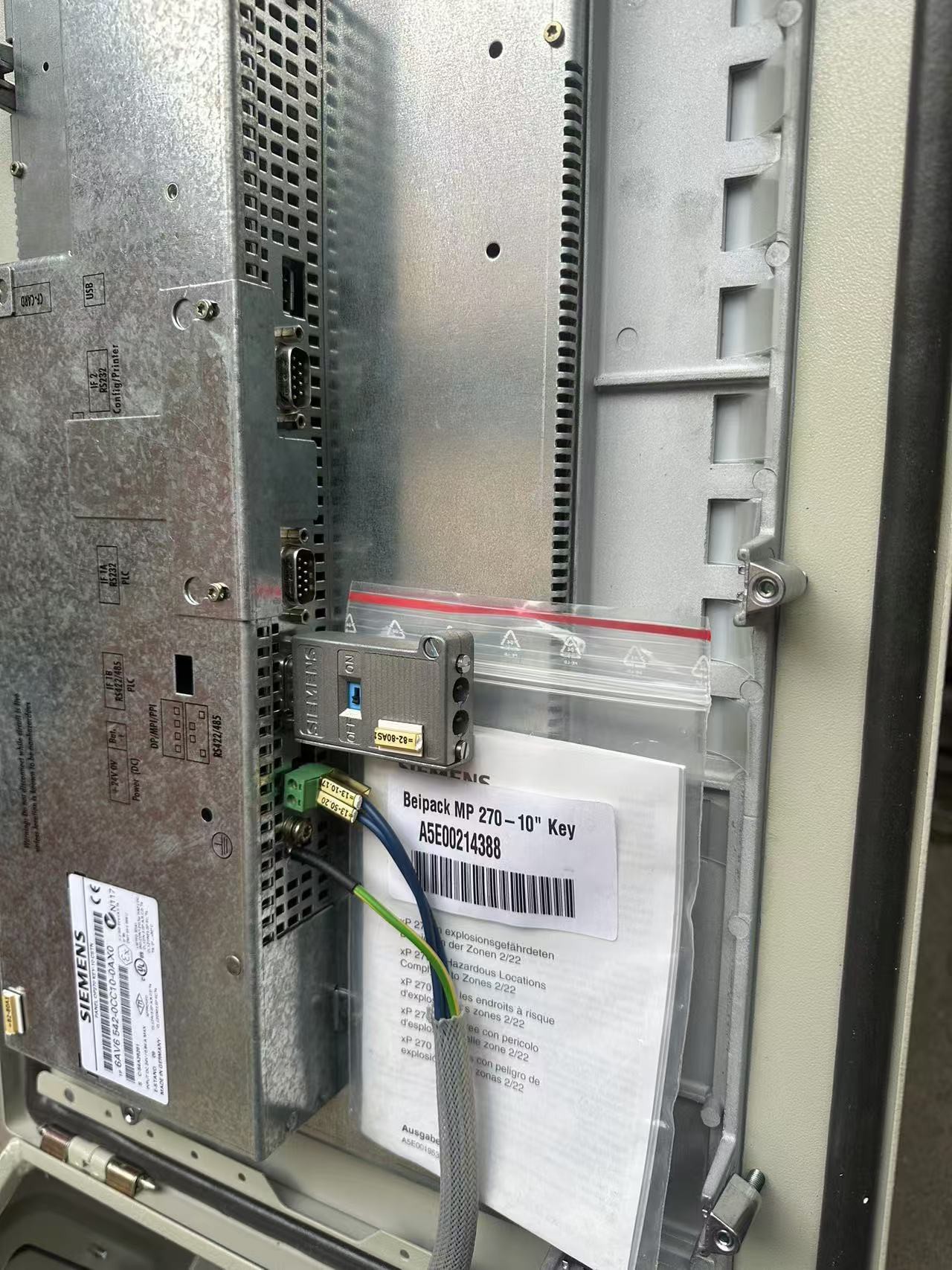 Siemens 6AV6542-0CC10-0AX0 OP270 5