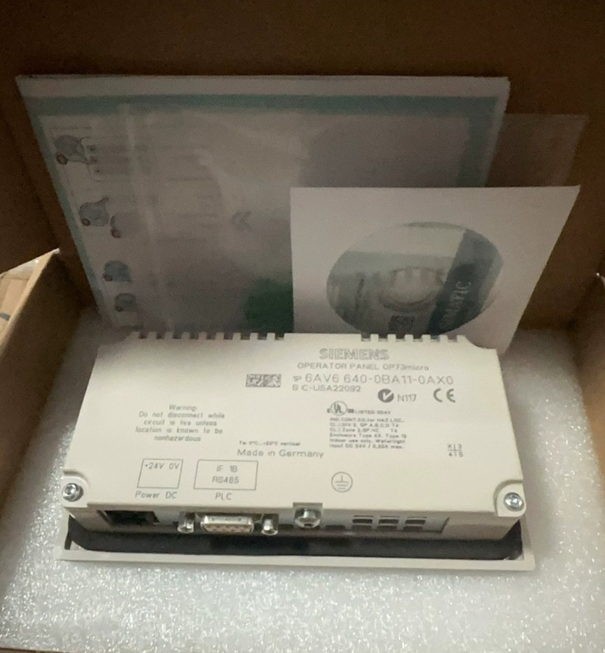 Siemens 6AV6640-0BA11-0AX0 OP 73MICRO 2
