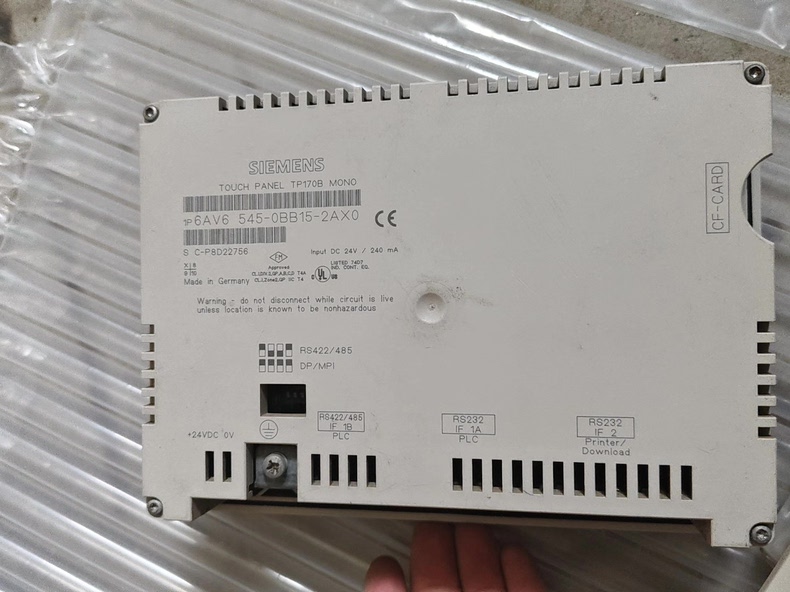 Siemens 6AV6545-0BB15-2AX0 TP170B 4