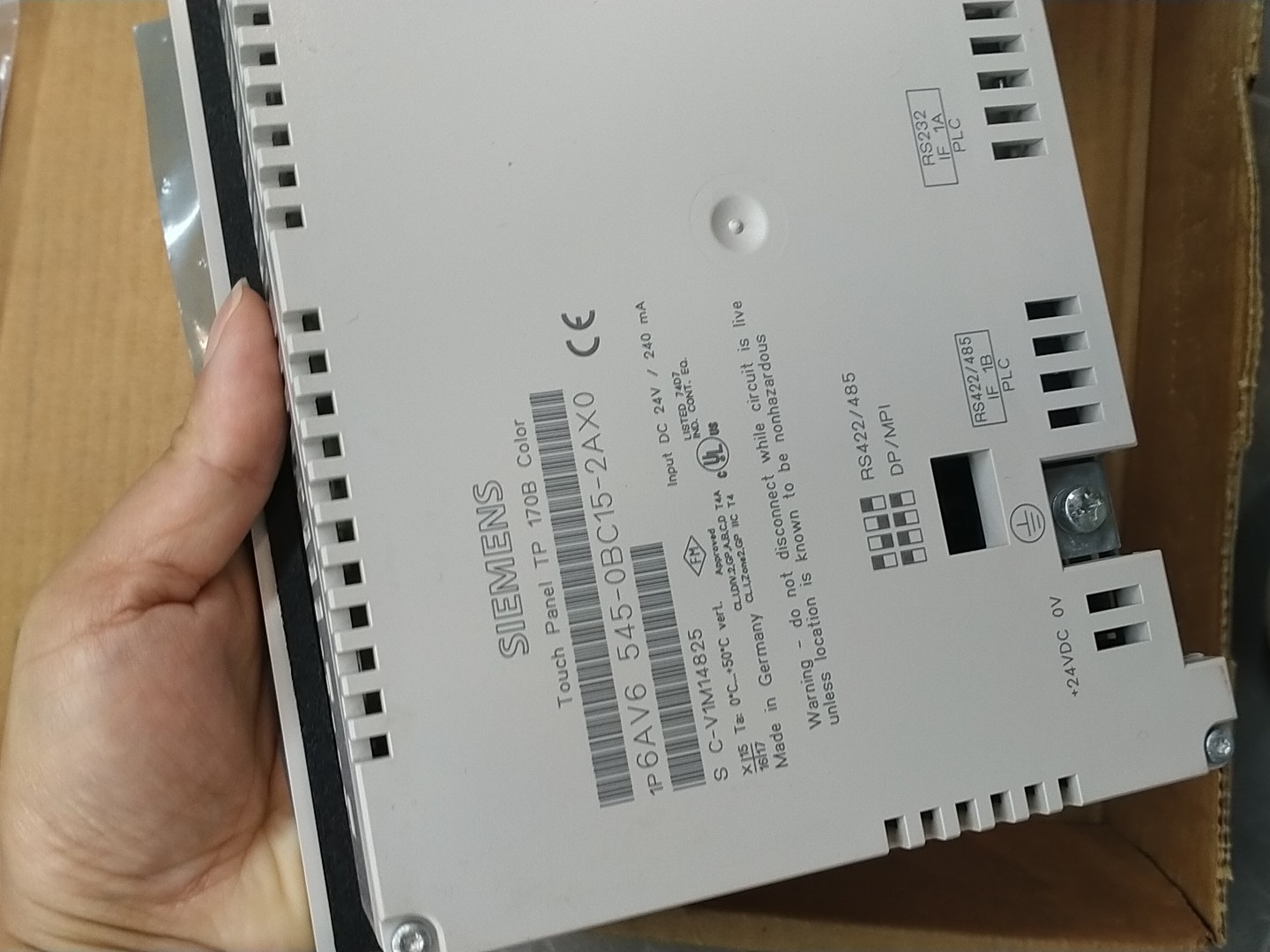 Siemens 6AV6545-0BC15-2AX0 TP170B 2