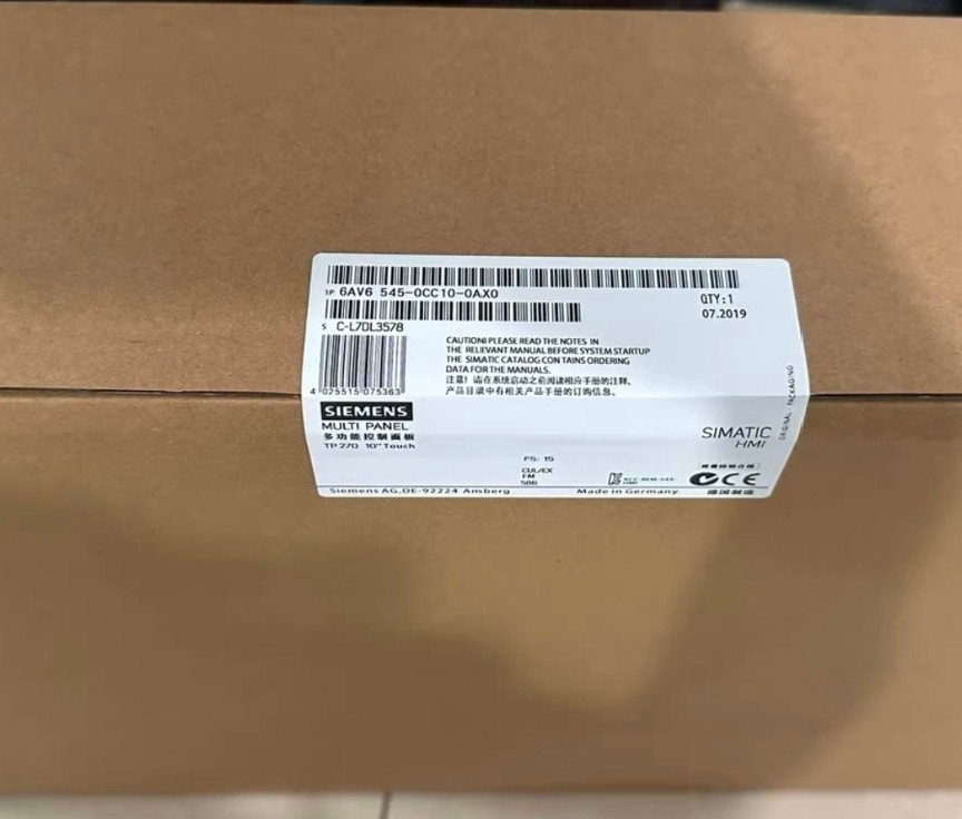 Siemens 6AV6545-0CC10-0AX0 TP270 6