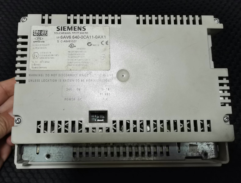 Siemens 6AV6640-0CA11-0AX0 TP 177MICRO 3
