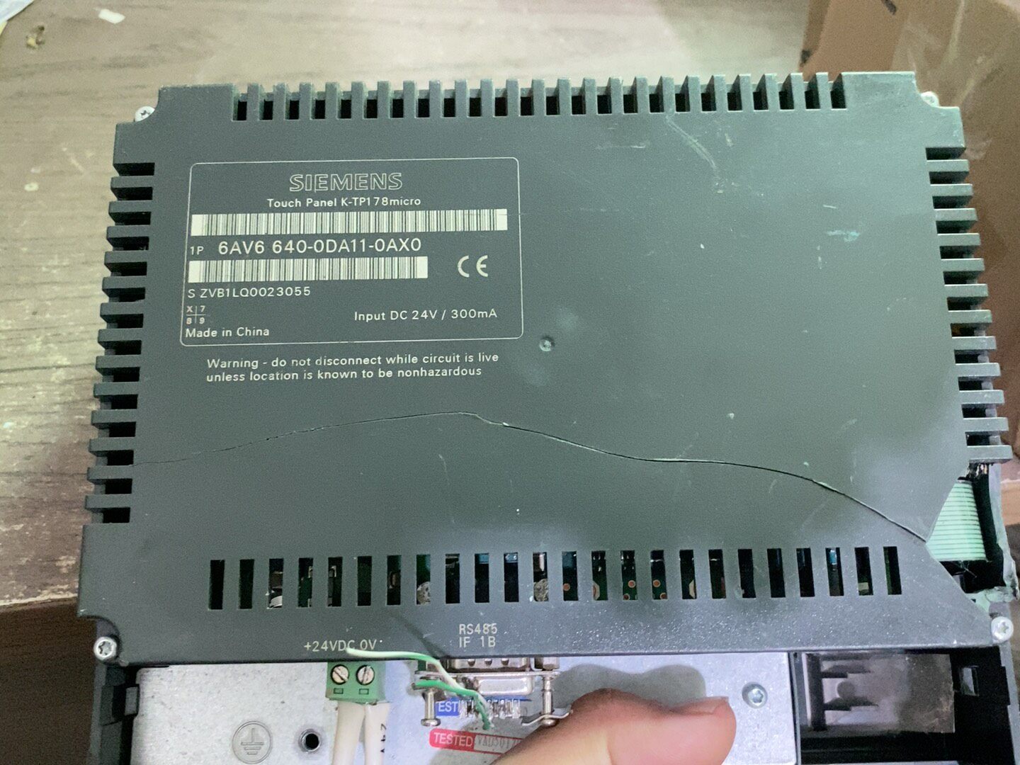Siemens 6AV6640-0DA11-0AX0 TP 178MICRO 3