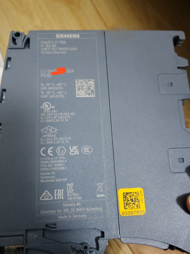 Siemens 6ES7531-7MH00-0AB0  2