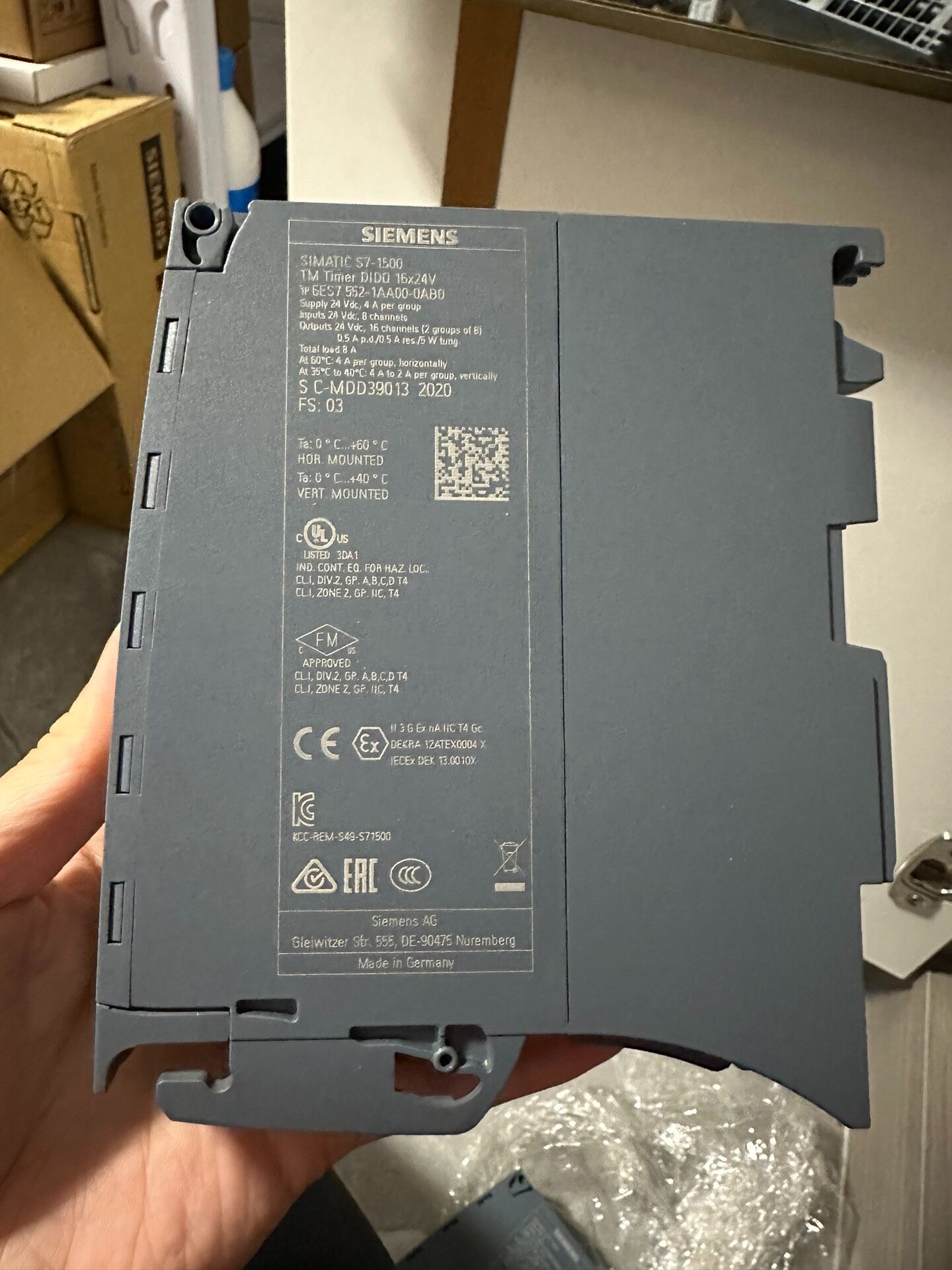 Siemens 6ES7552-1AA00-0AB0 
