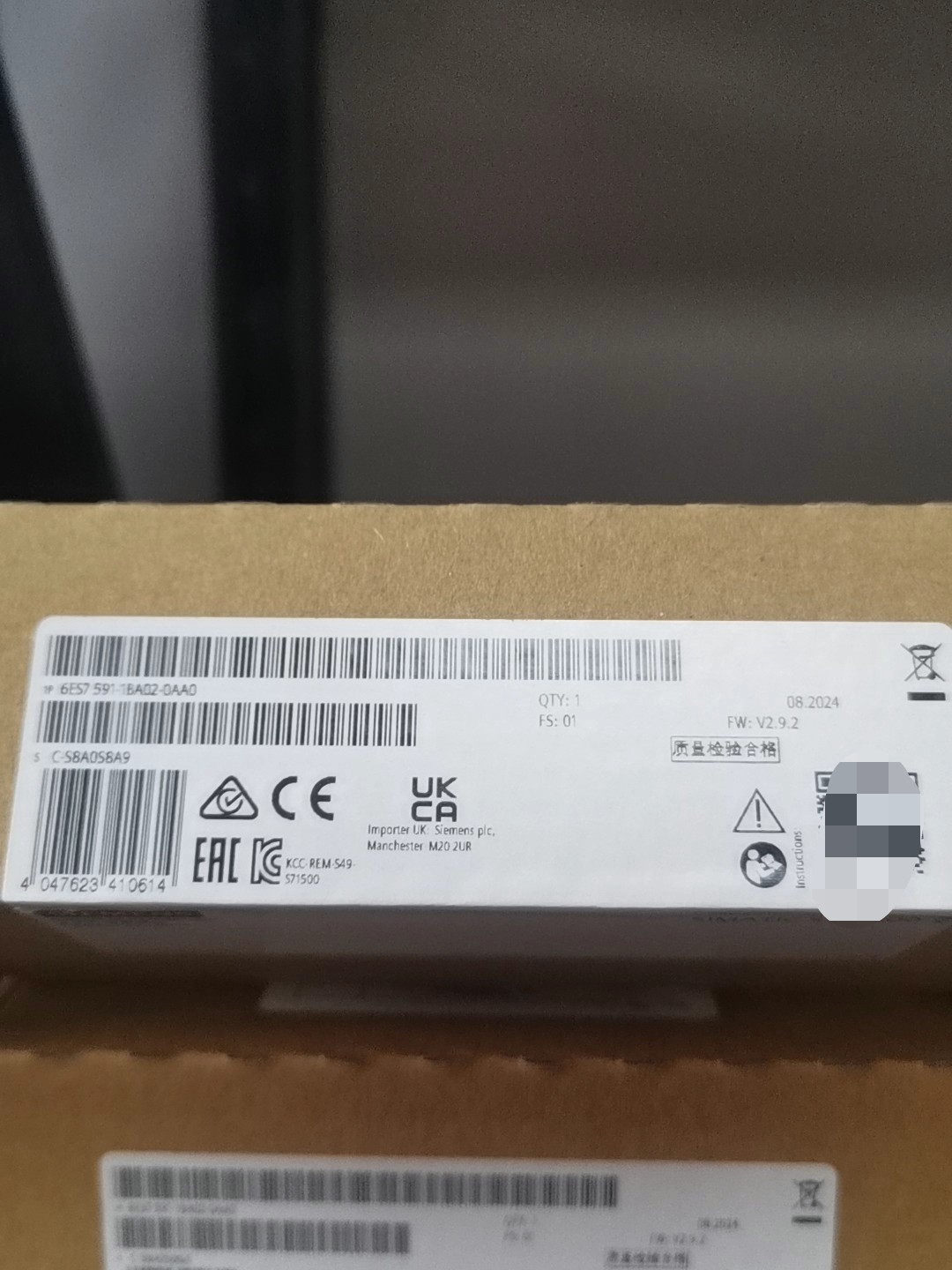Siemens 6ES7591-1BA02-0AA0 