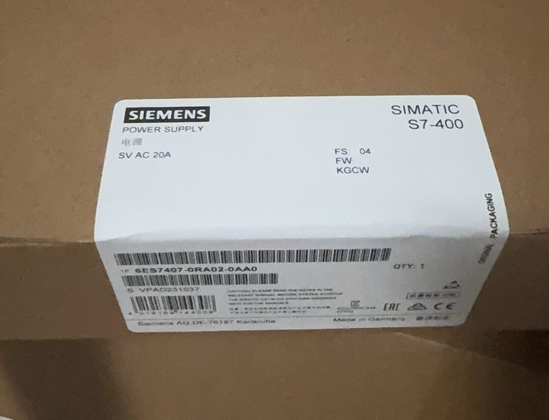 Siemens 6ES7407-0RA02-0AA0  2