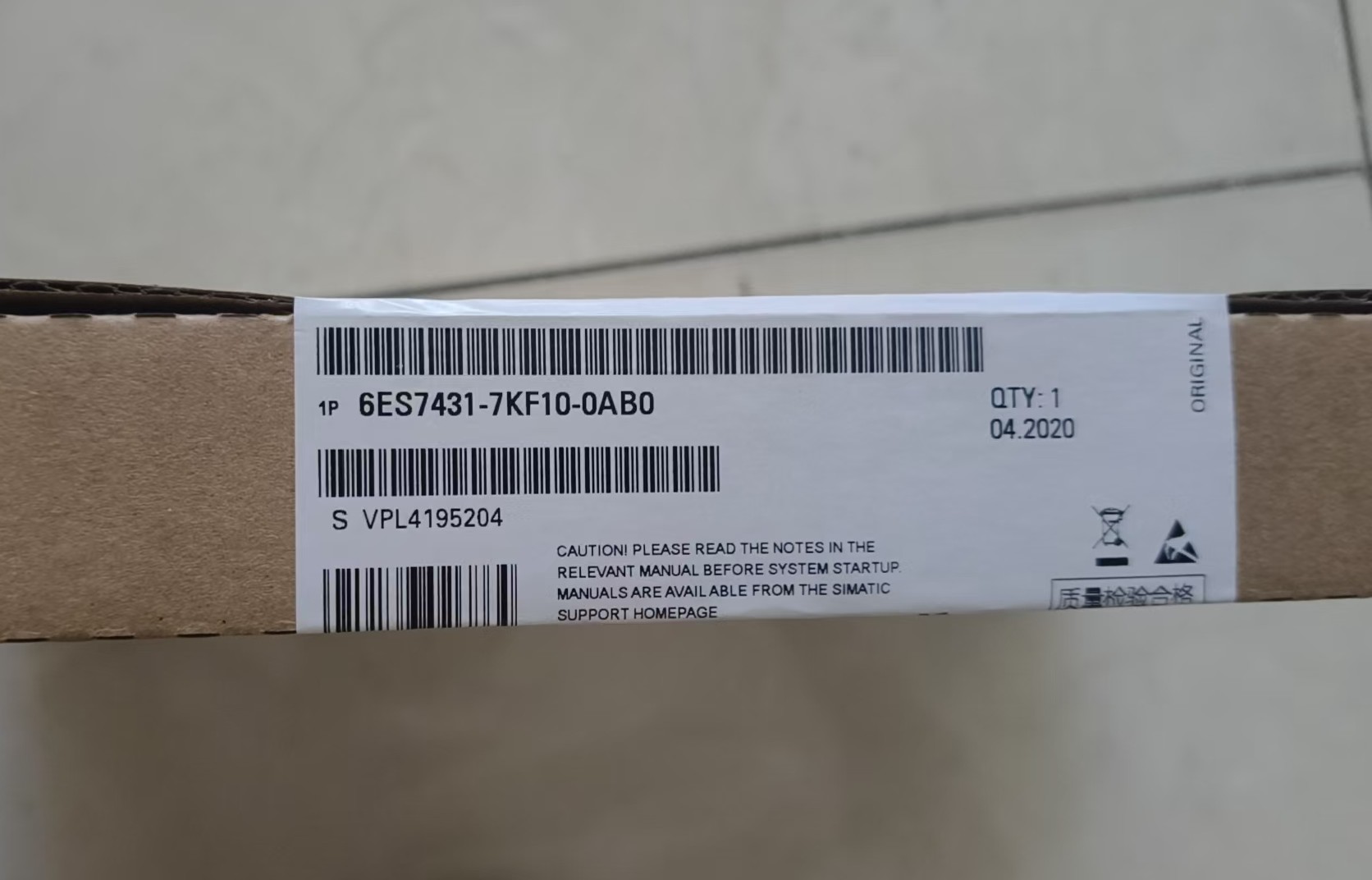 Siemens 6ES7431-7KF10-0AB0 