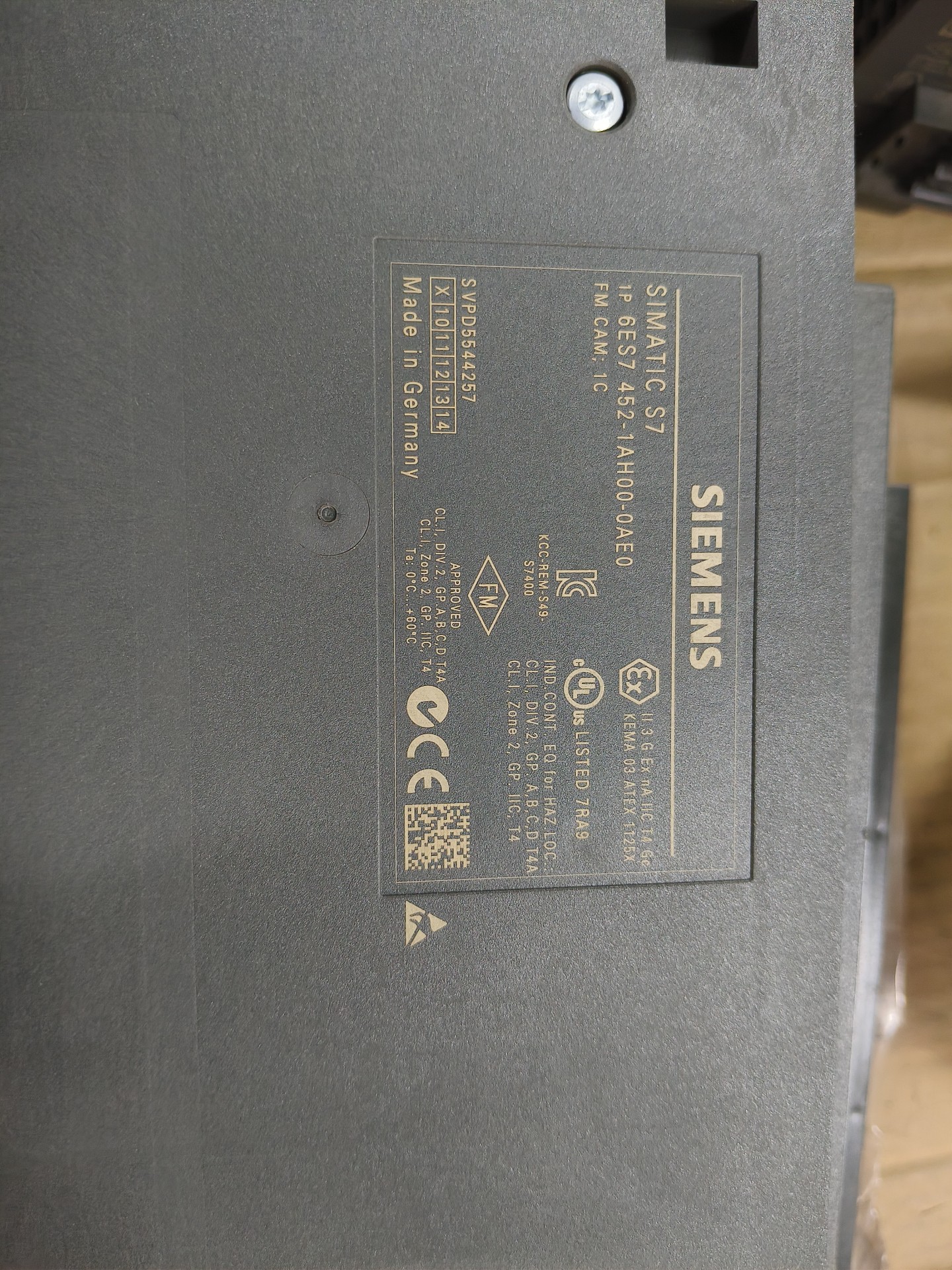 Siemens 6ES7452-1AH00-0AE0 