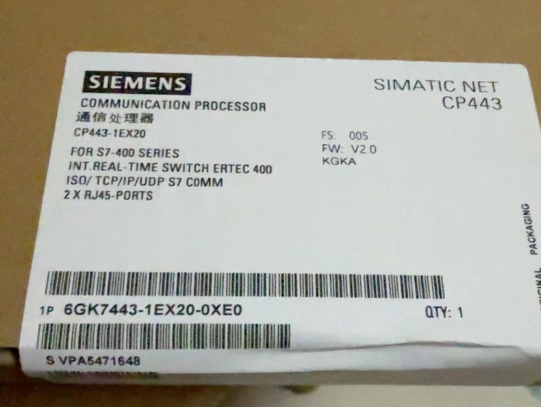 Siemens 6GK7443-1EX20-0XE0 