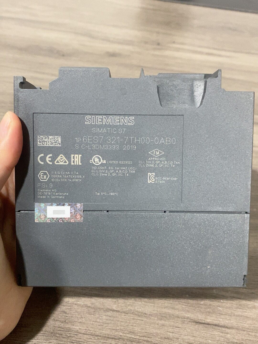 Siemens 6ES7321-7TH00-0AB0 