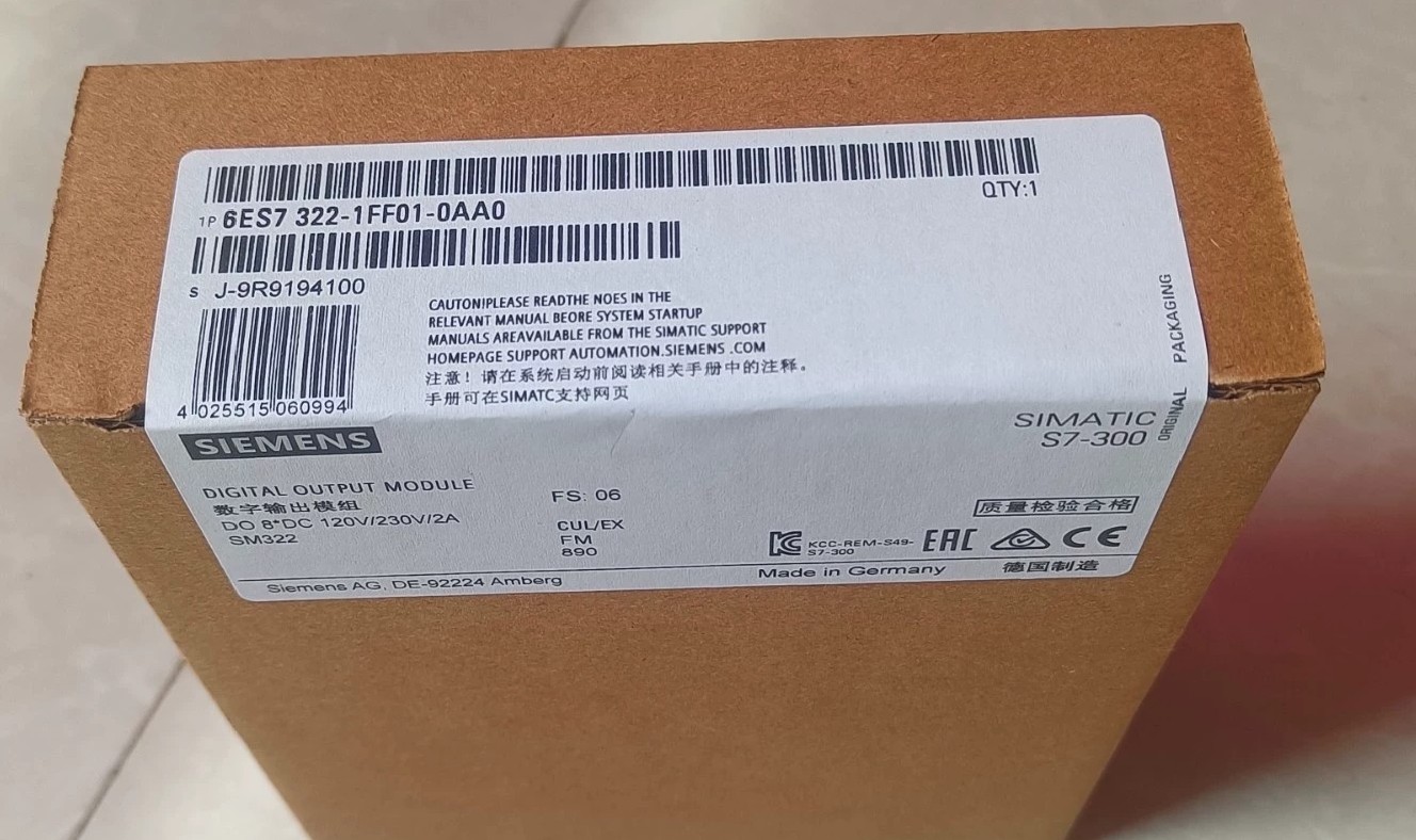 Siemens 6ES7322-1FF01-0AA0 