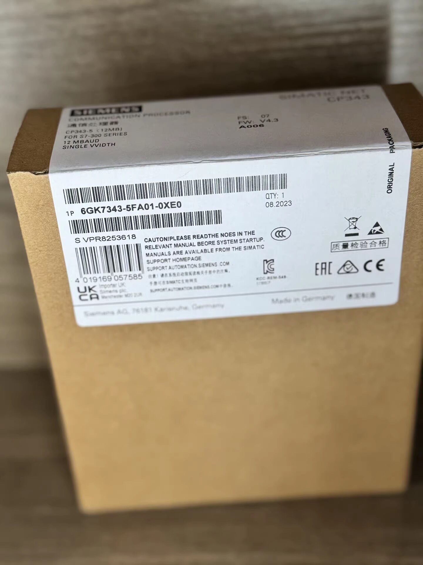 Siemens 6GK7343-5FA01-0XE0  2