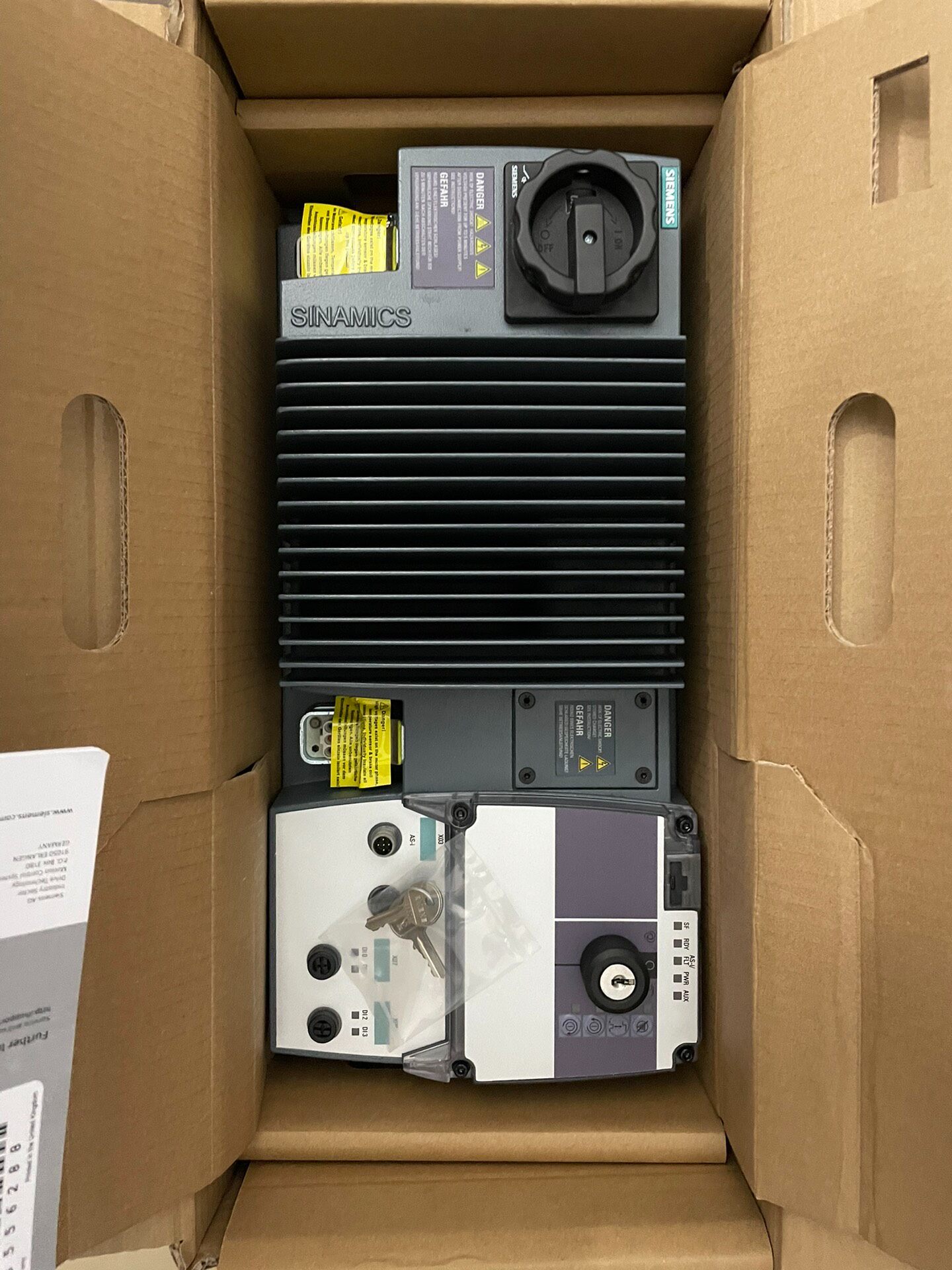 Siemens 6SL3511-1PE24-0AM0 SINAMICS G110D