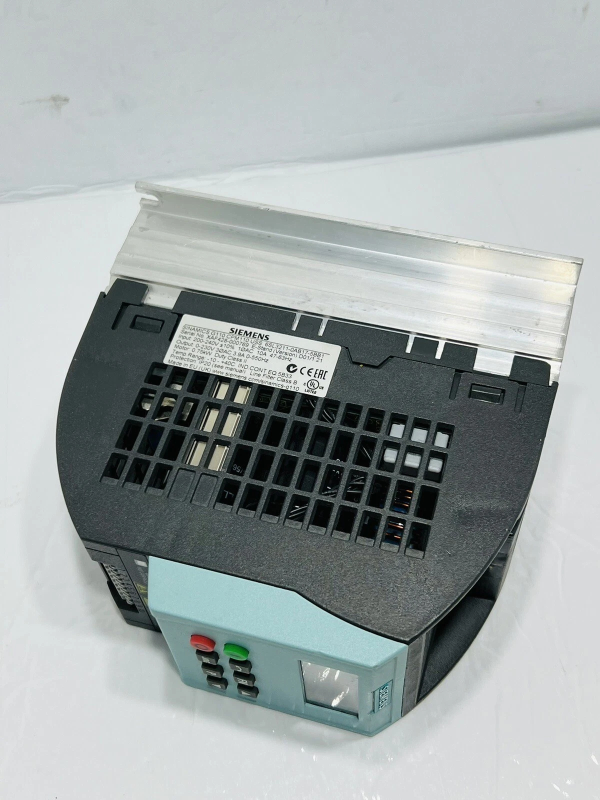 Siemens 6SL3211-0AB17-5BB1 SINAMICS G110 4