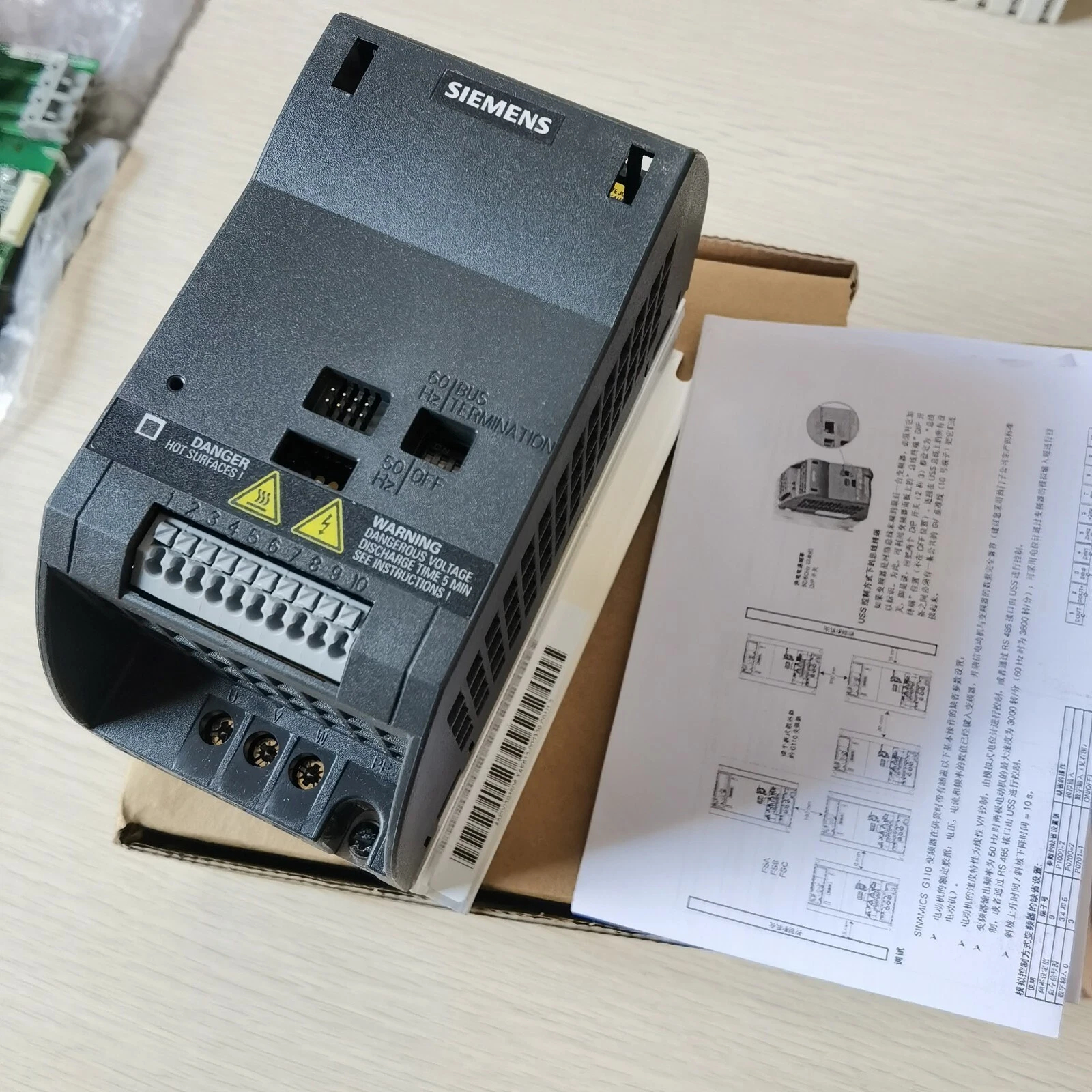 Siemens 6SL3211-0AB15-5UB1 SINAMICS G110 2