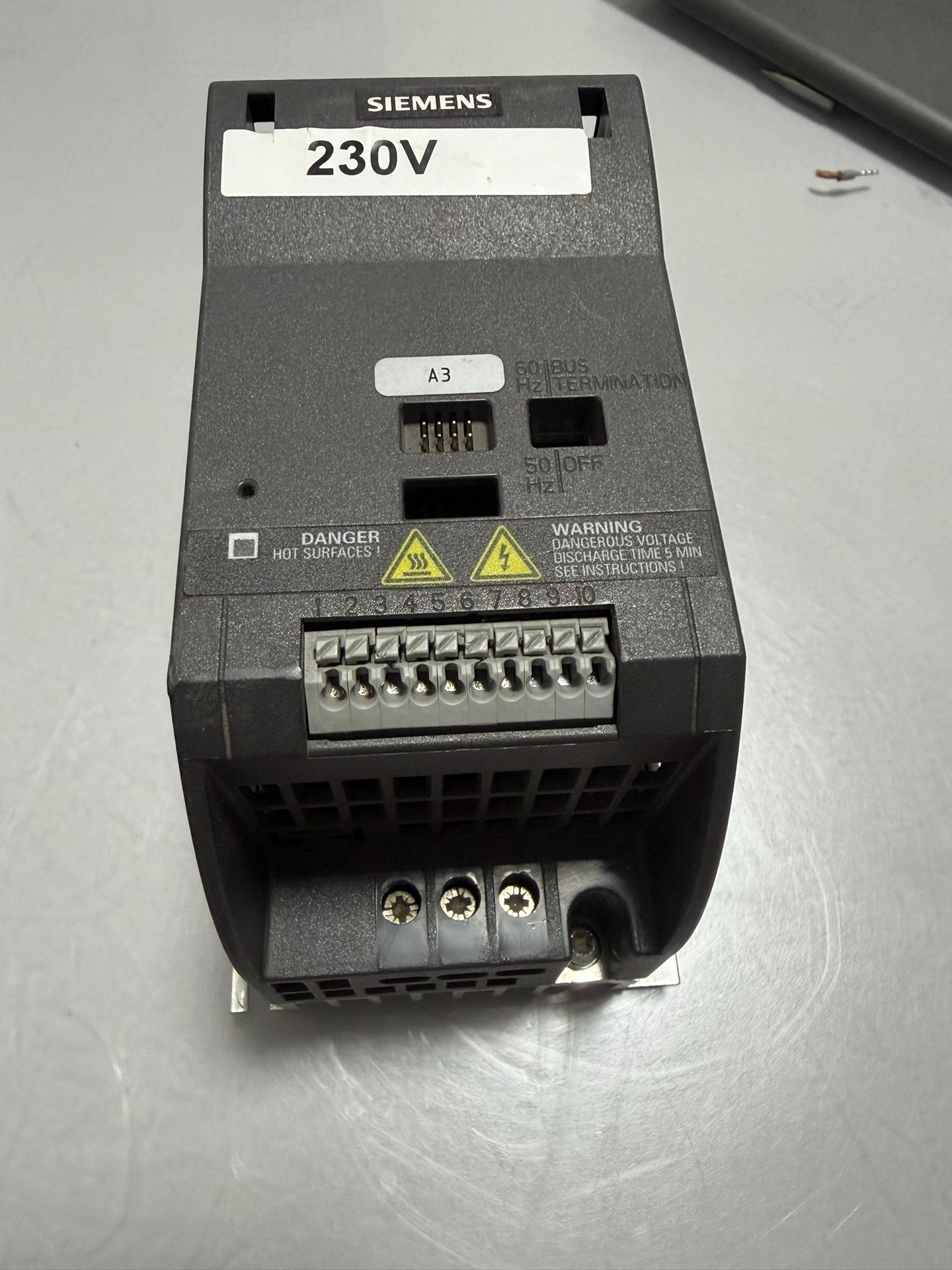 Siemens 6SL3211-0AB12-5BA1 SINAMICS G110